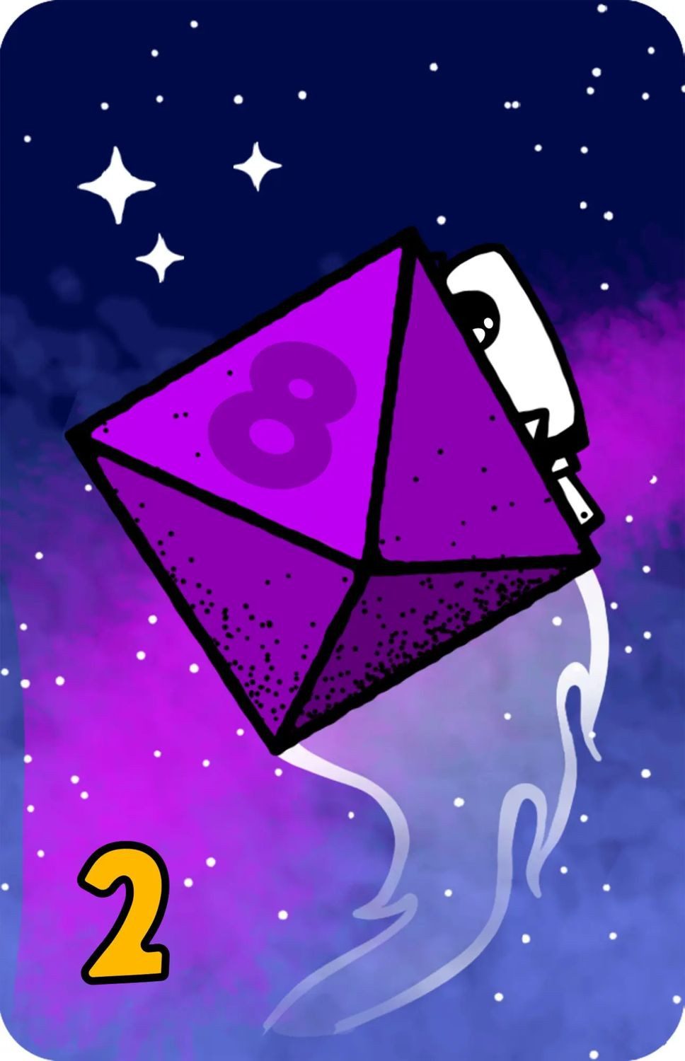 HUCH! Spiel Asteroid Dice