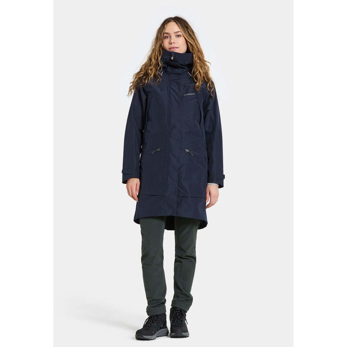 Didriksons Parka Ilma Damen Winterjacke, Wintermantel, Regenmantel, Kapuzenjacke, Funktionsjacke