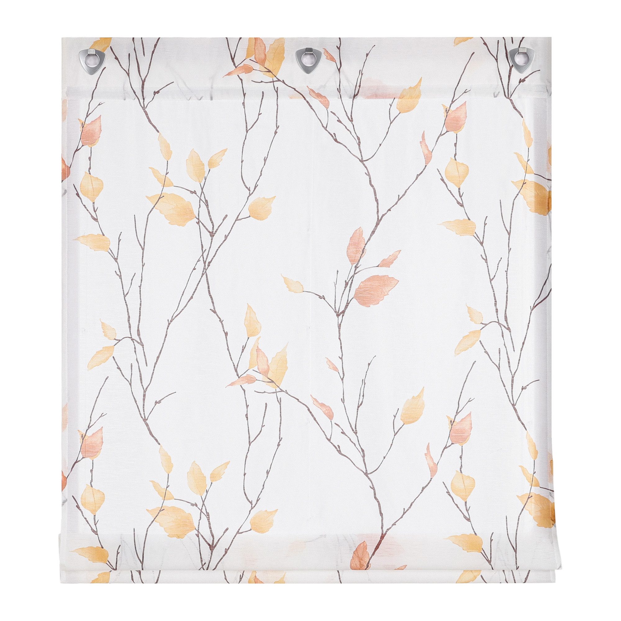 Joyswahl Raffrollo, mit Hakenaufhängung, ohne bohren, mit Zweig und Blattmo günstig online kaufen