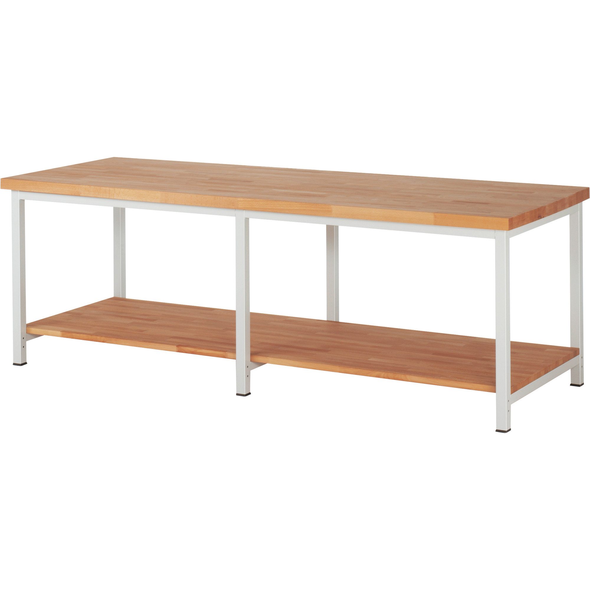 RAU Werkbank Werkbank 2500x900x840-1040mm lichtgrau