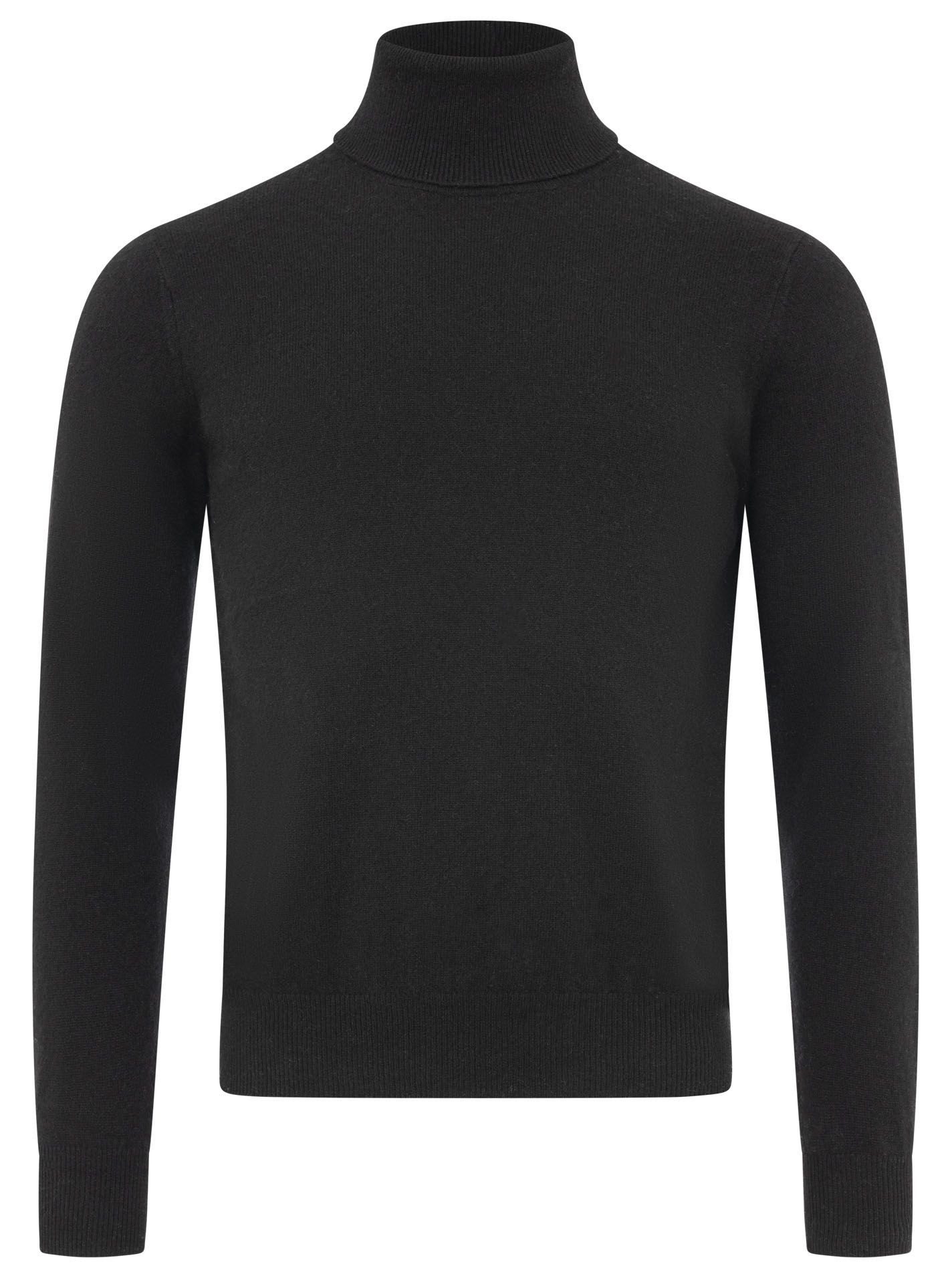 Zwillingsherz Rollkragenpullover 100 % Kaschmir