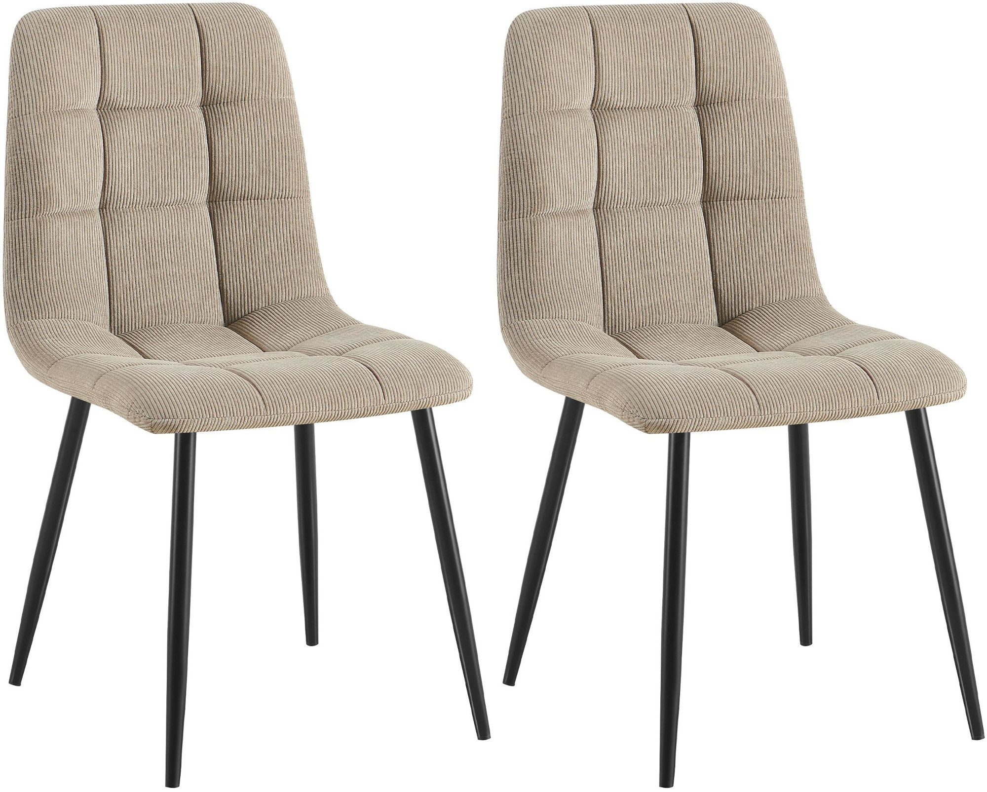 CLP Esszimmerstuhl Tilde (2er Set, 2 St), mit Rückenlehne, bis 150 kg günstig online kaufen