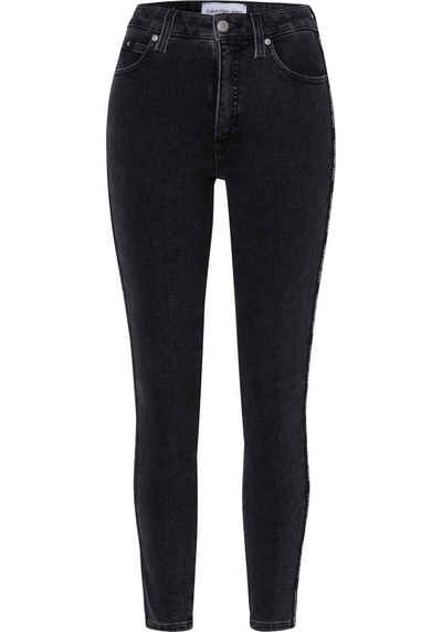 Calvin Klein Jeans High-waist-Jeans in moderner Ankle-Länge