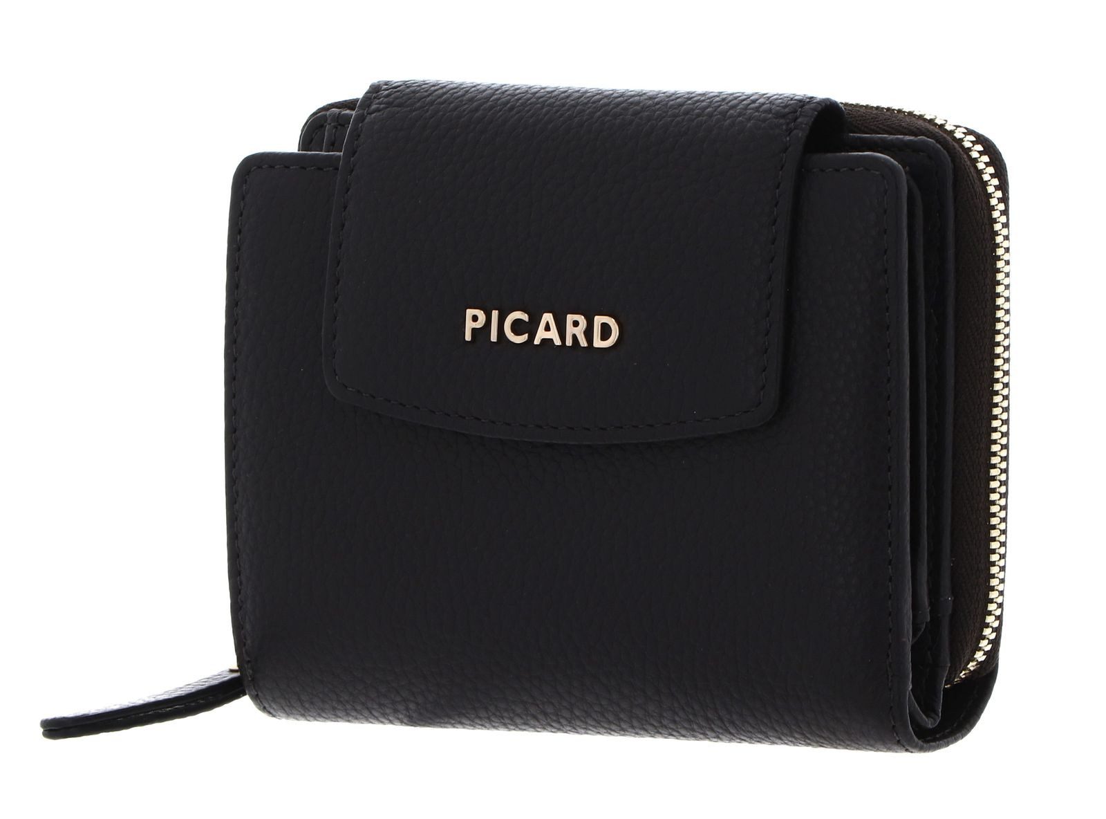 Picard Geldbörse Wallet, aus echtem Rindsleder mit RFID-Blocker Schutz