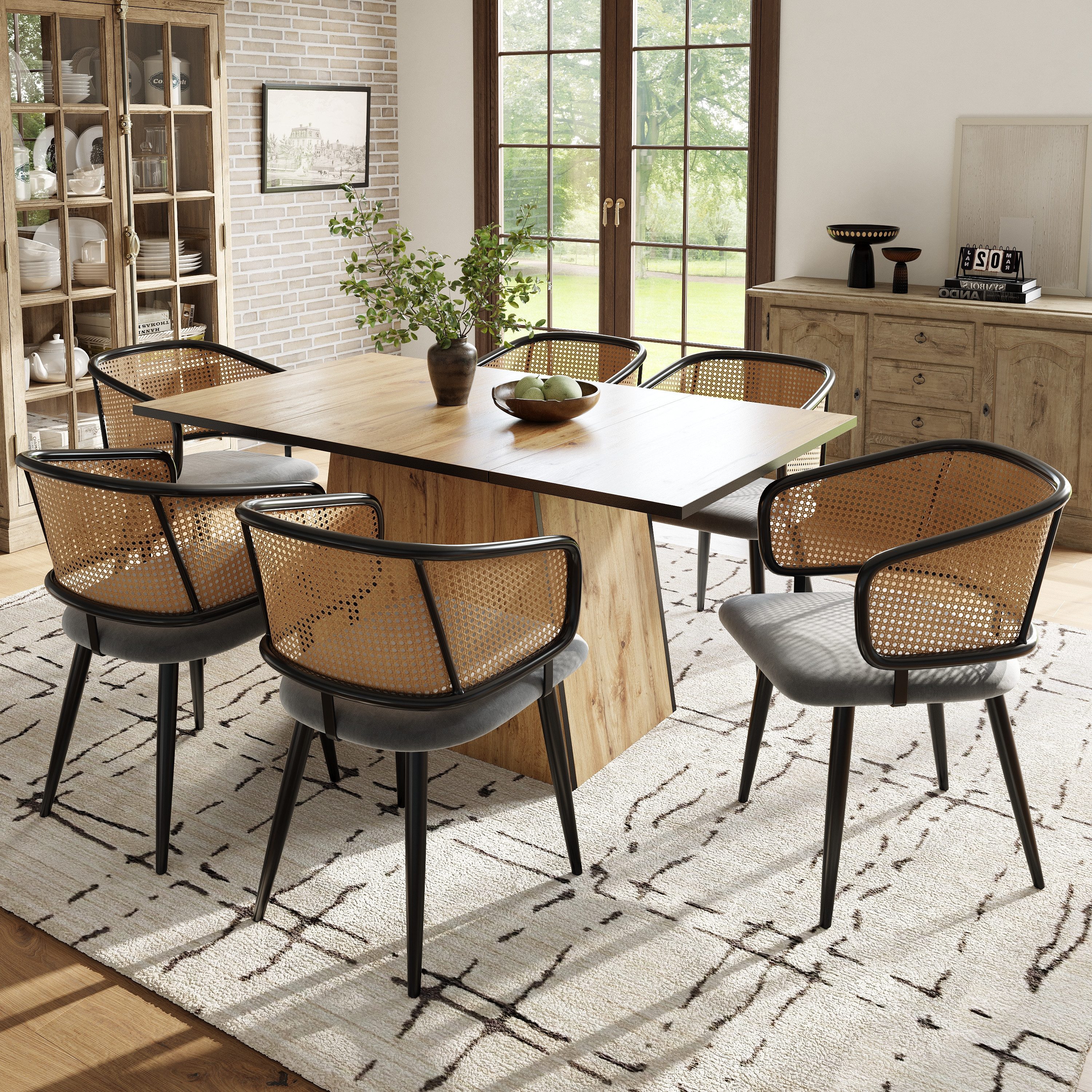 HAUSS SPOLE Esszimmerstuhl 6 Stühle mit günstig online kaufen