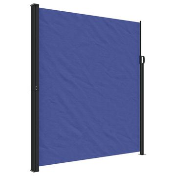 vidaXL Seitenmarkise Seitenmarkise Ausziehbar Blau 220x600 cm