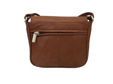 Cinino Handtasche Tamara, Ledertasche Umhängetasche Crossbody Bag