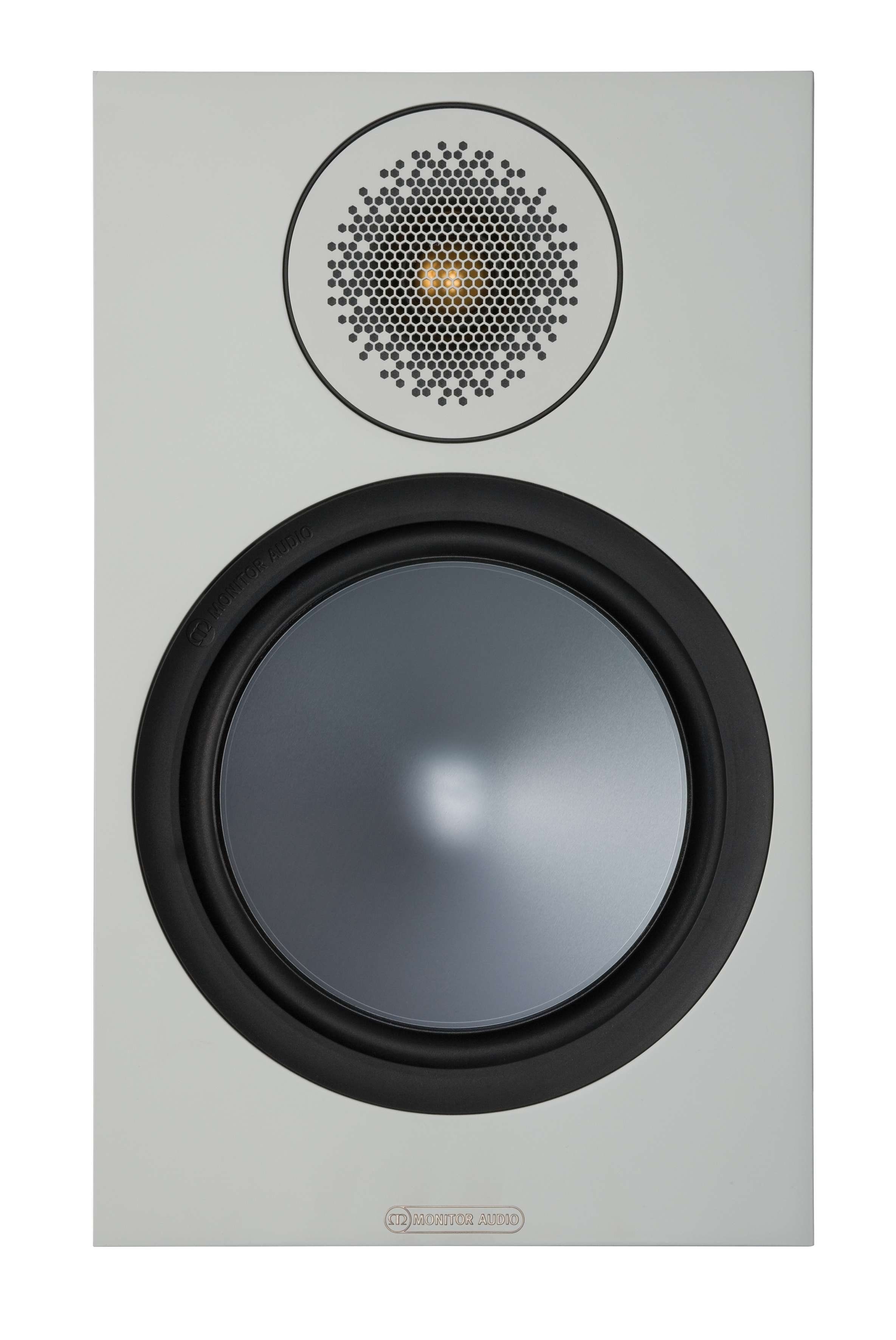 MONITOR AUDIO Bronze 100 6G Regal-Lautsprecher (Kompaktlautsprecher, 1 Paar) Urban Grey