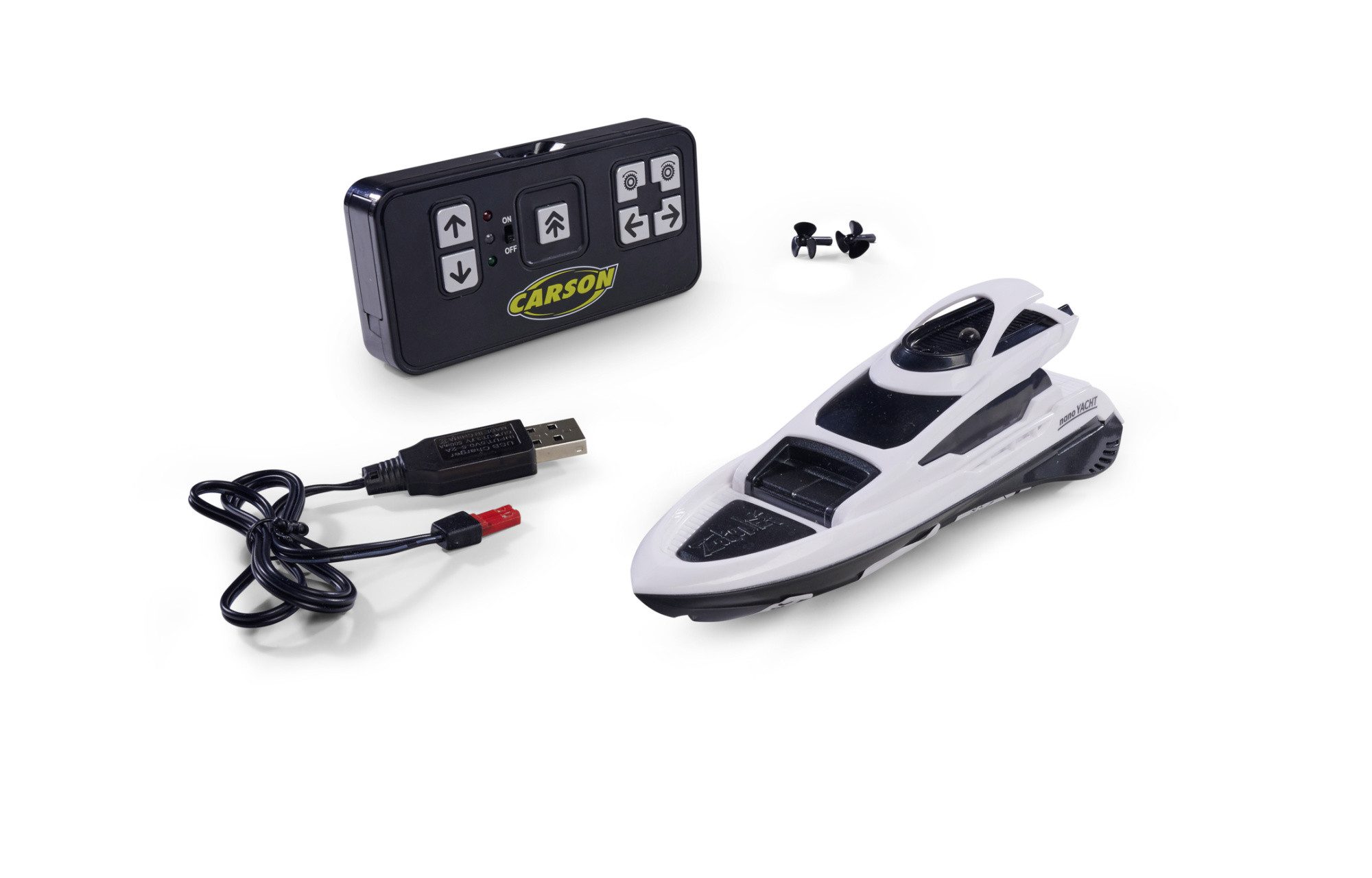 Carson RC Nano Racer Yacht 2,4Ghz RTR RC-Ladegerät