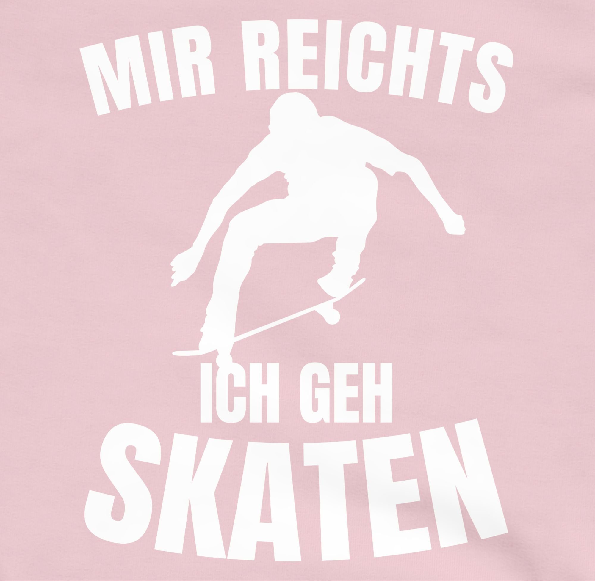 Kleidung Sport Hellrosa geh reichts Mir Hoodie Shirtracer - Kinder 3 ich weiß Skaten