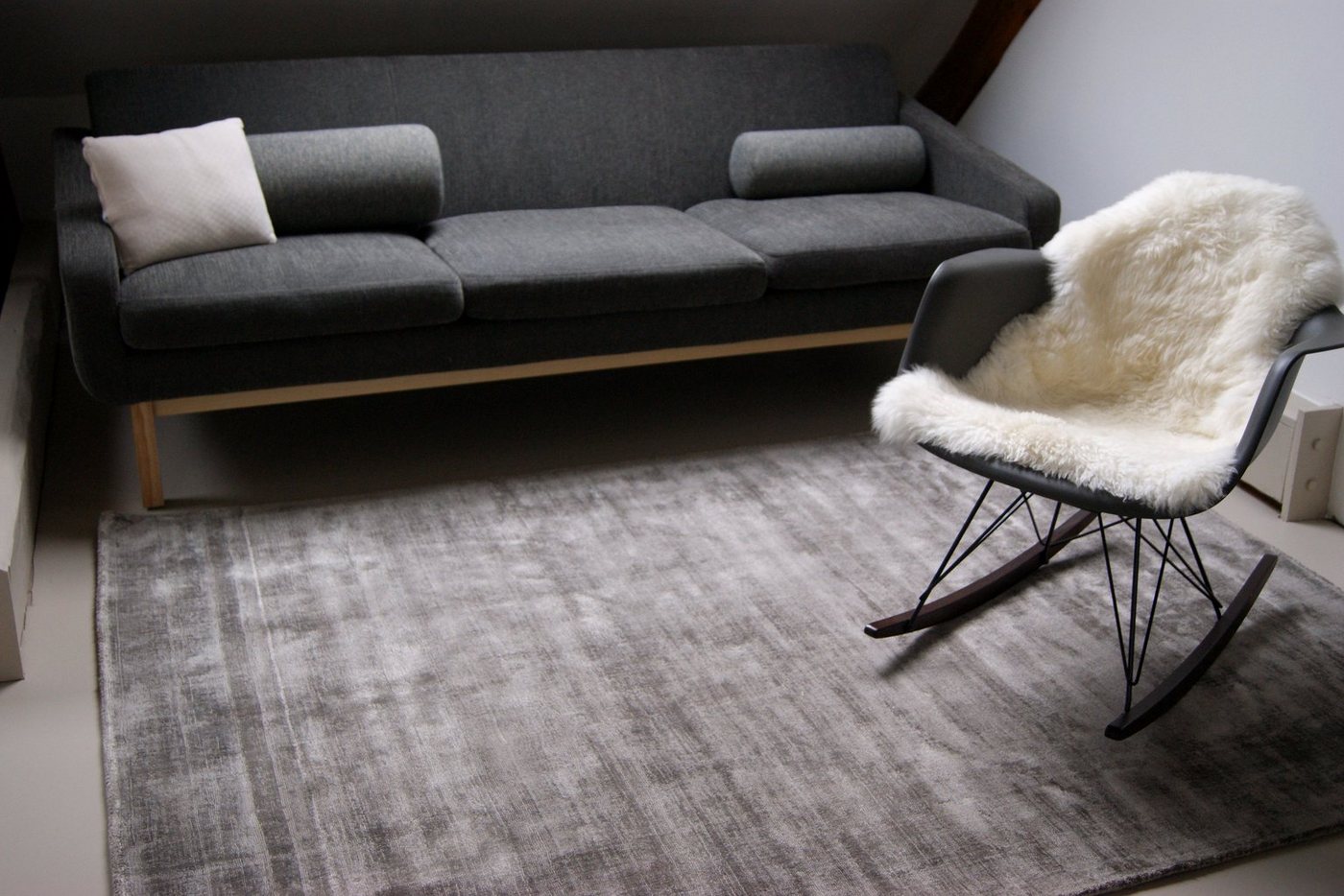 floor factory Designteppich Lounge, rechteckig, Höhe: 9 mm, handgewebt