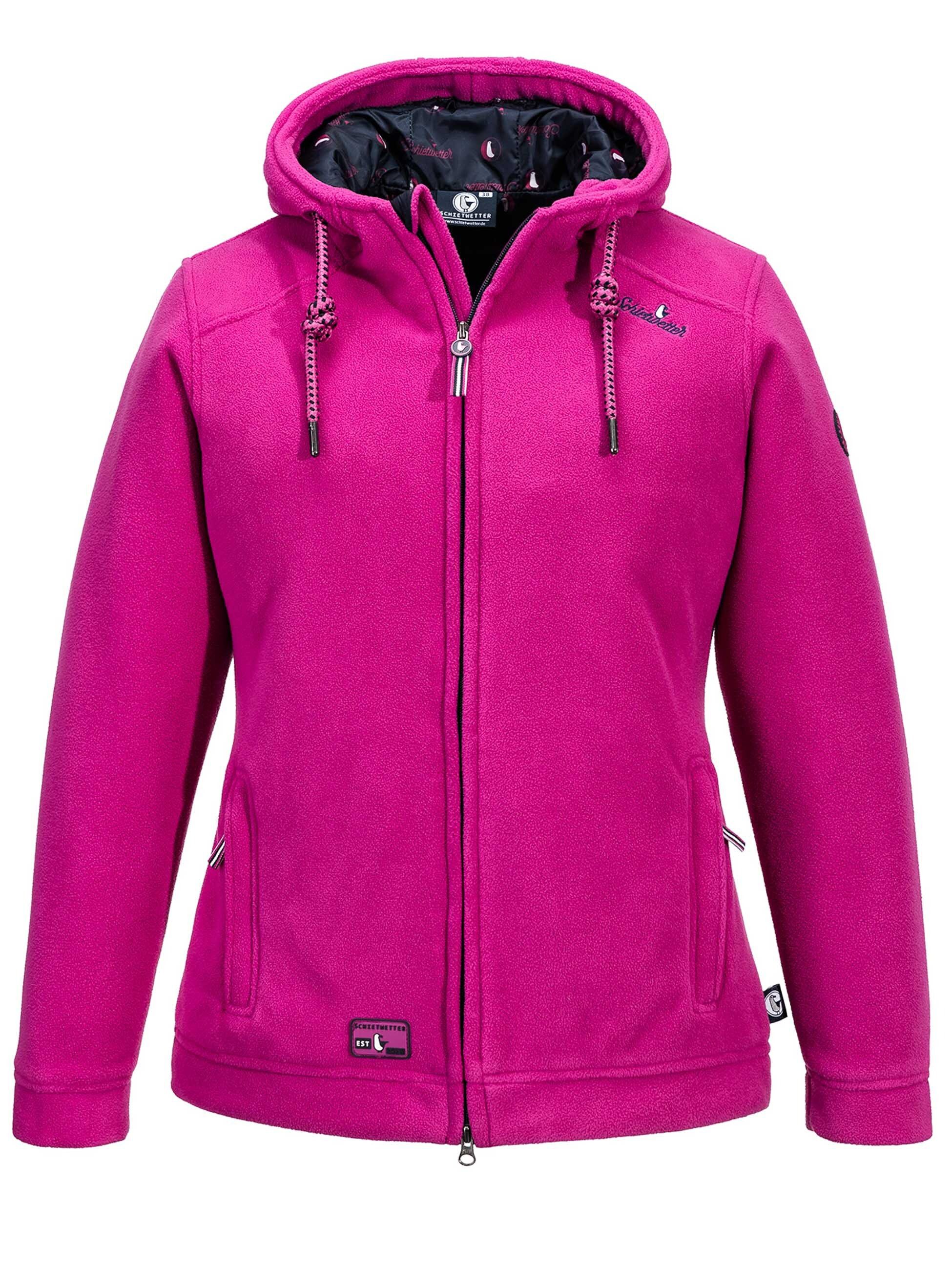 Schietwetter Fleecejacke Damen Fleecejacke "Holzbein Angie" günstig online kaufen