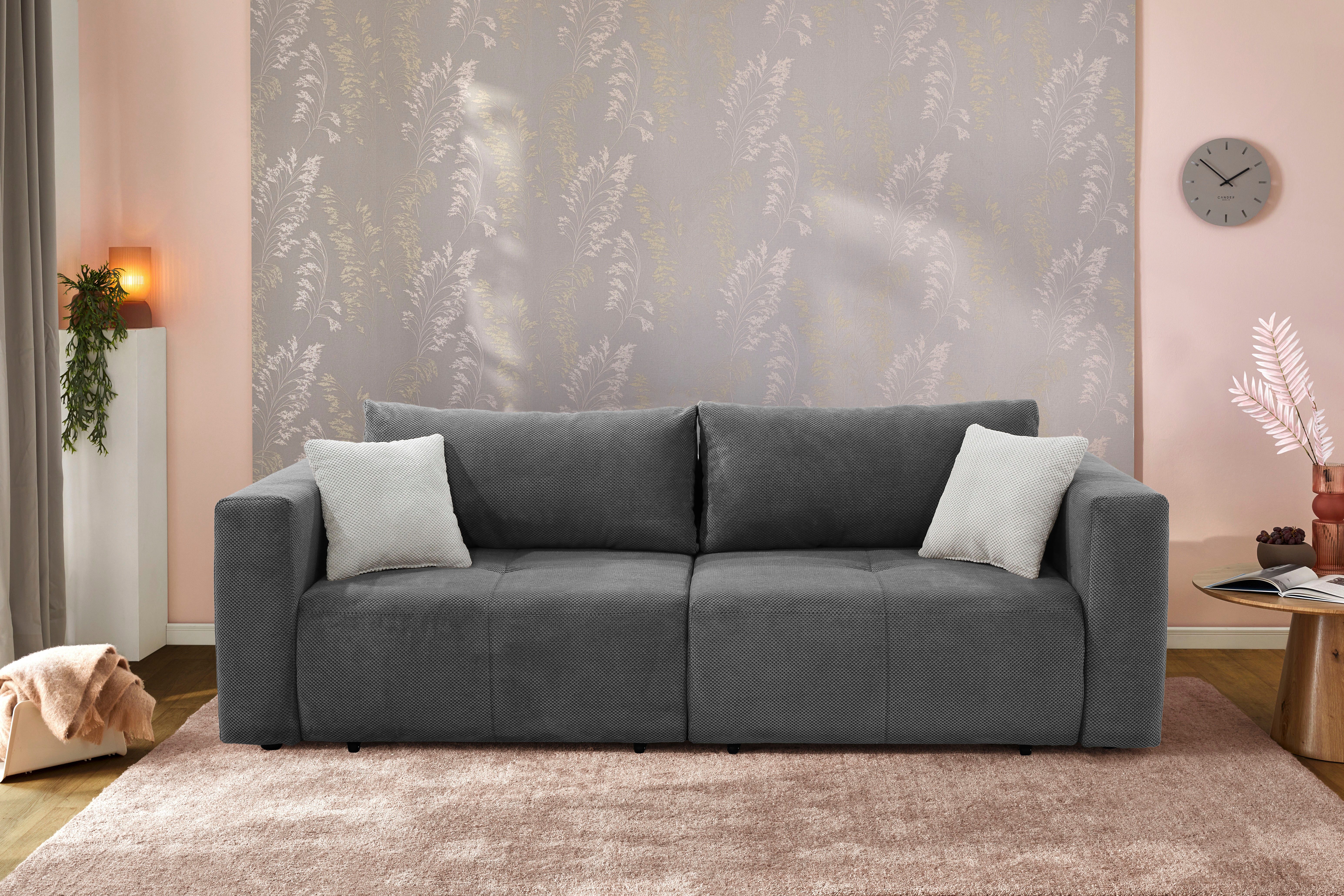 Jockenhöfer Gruppe Big-Sofa Relax, Gästebettfunktion, Bettkasten, Sitzeleme günstig online kaufen