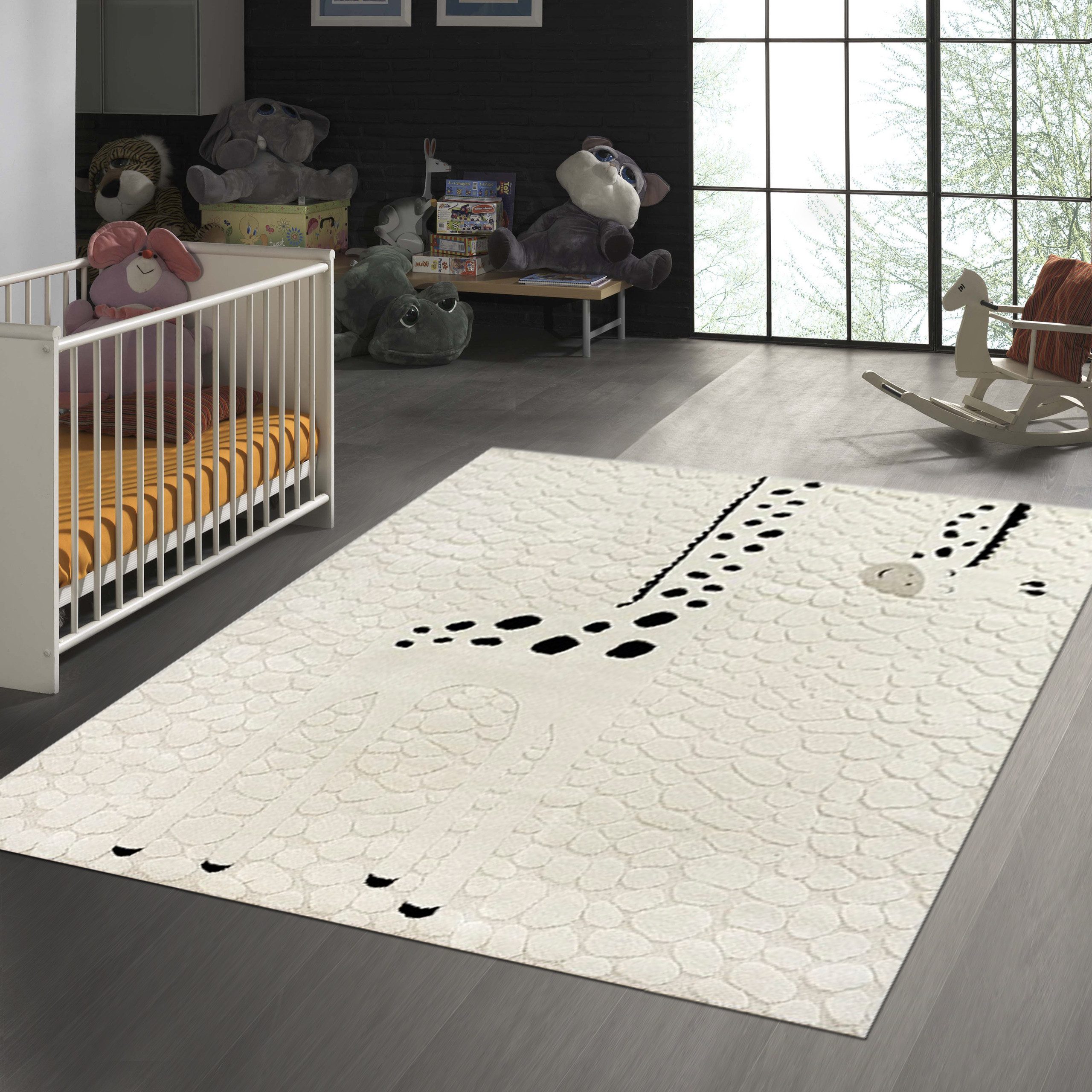 TeppichHome24 Kinderteppich Kinderzimmer Spielzimmer Teppich mit günstig online kaufen