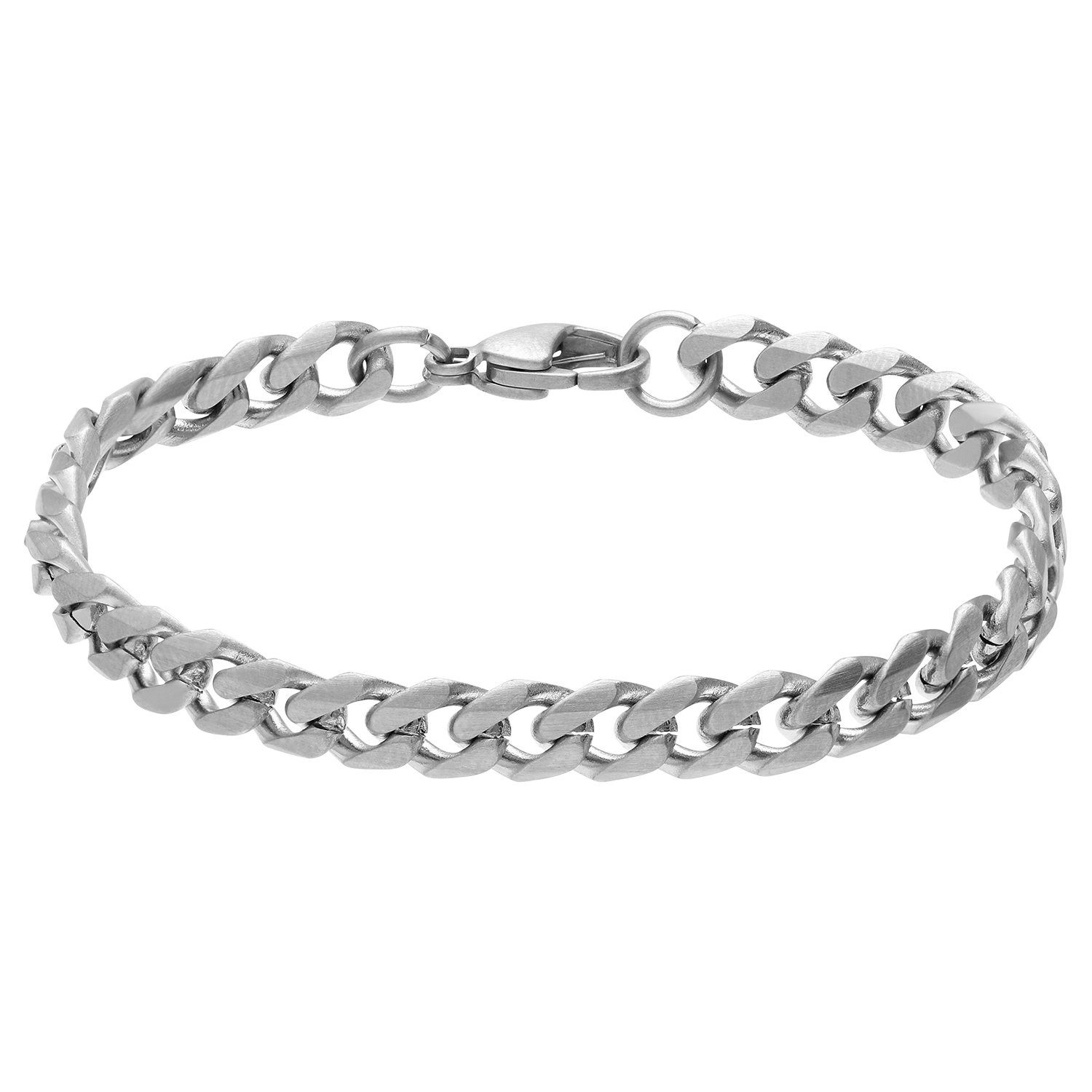 LUCARDI Gliederarmband Armband - Stahl - Silber - Kinder