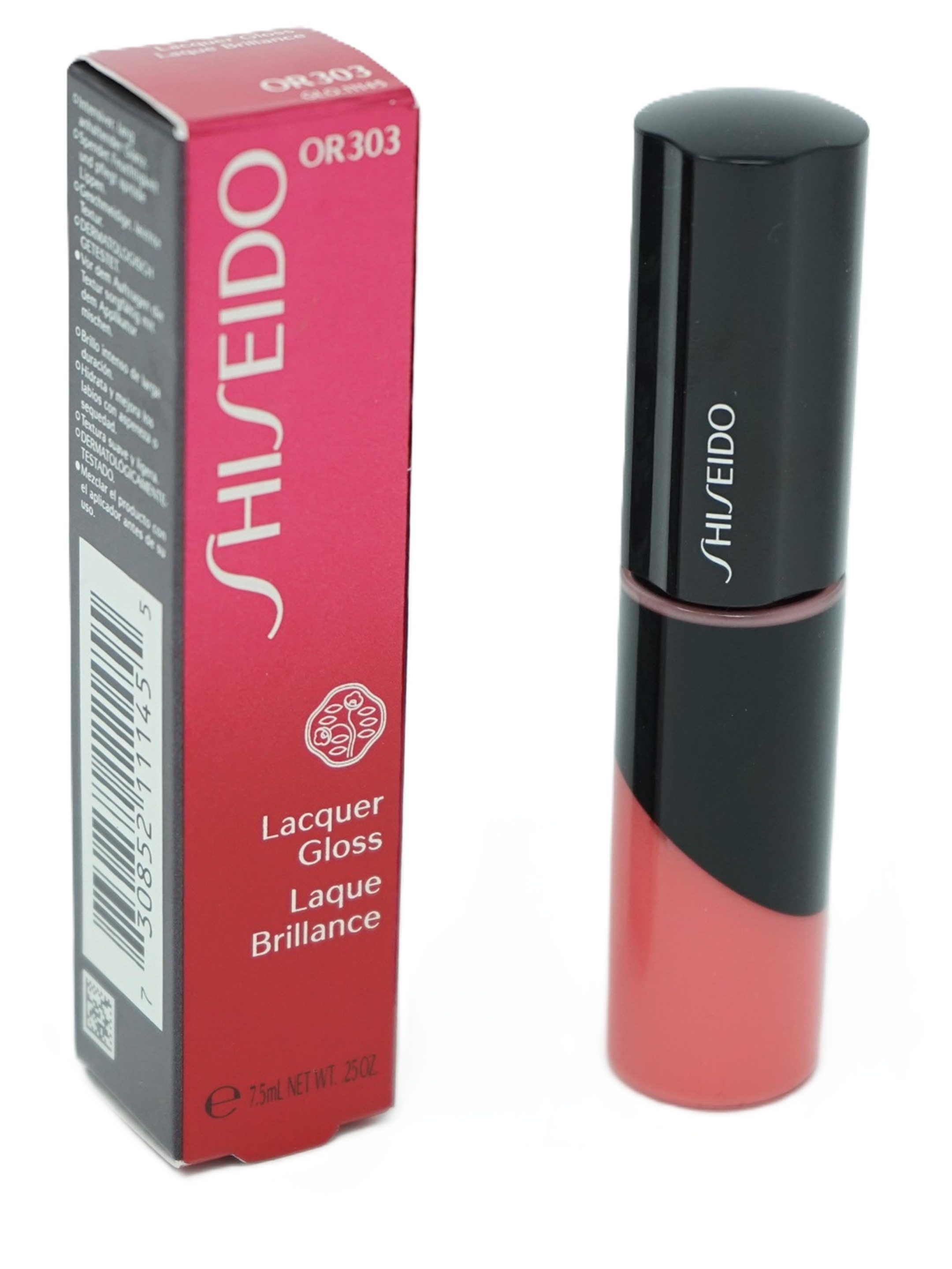 Gloss à Lèvres Shiseido - Teinte Prune, Effet Brillant, Format Standard