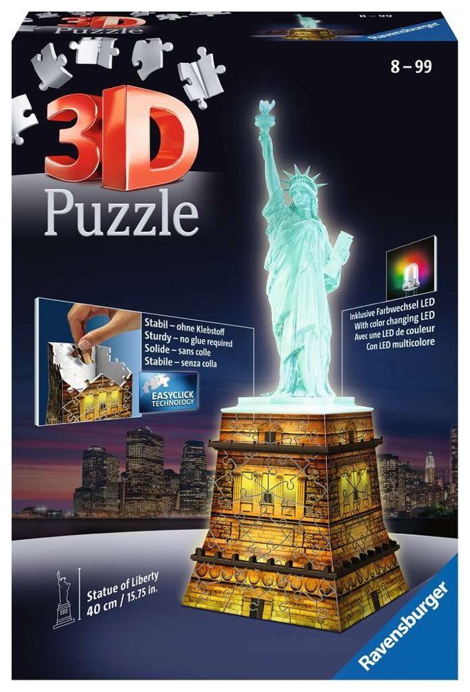 Ravensburger 3D-Puzzle 108 Teile 3D Puzzle günstig online kaufen