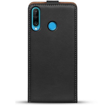 CoolGadget Handyhülle Flip Case Handyhülle für Huawei P30 Lite 6,2 Zoll, Hülle Klapphülle Schutzhülle für P30 Lite New Edition Flipstyle Cover