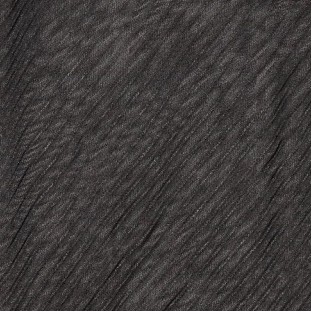 halsüberkopf Accessoires Modeschal Leichter Plisseeschal, Italy schwarz Made in