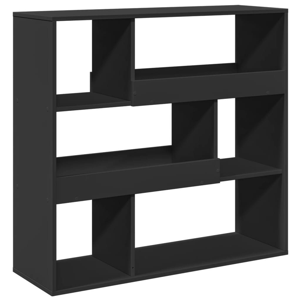 vidaXL Bücherregal Raumteiler Schwarz 100x33x94,5 cm günstig online kaufen