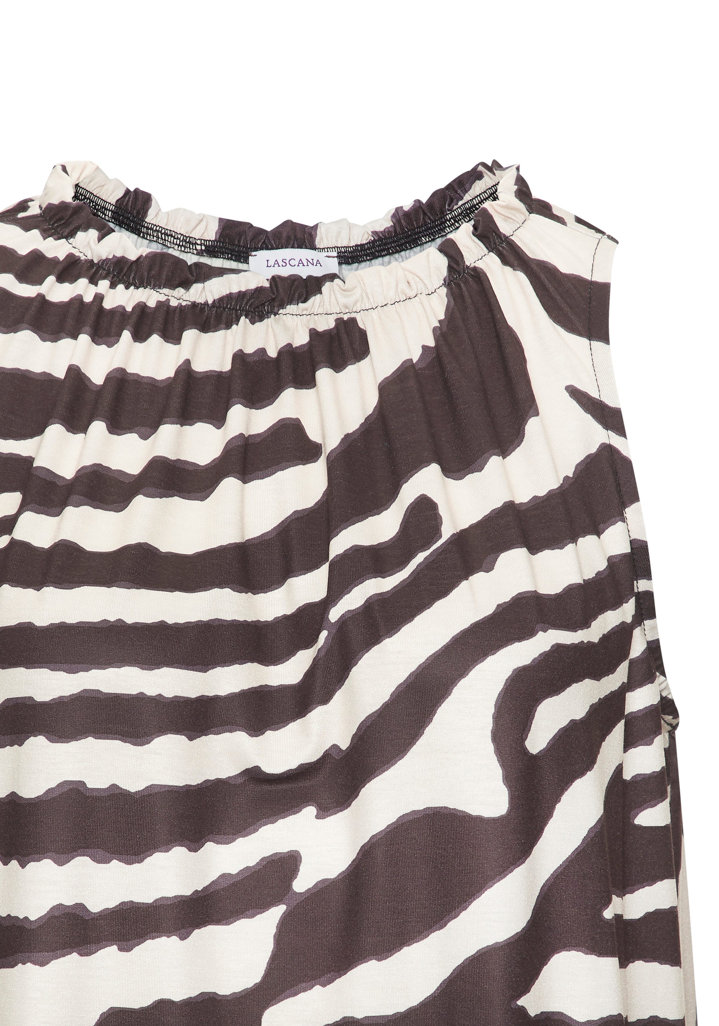 Sommerkleid mit Animalprint aus weicher Jerseyware