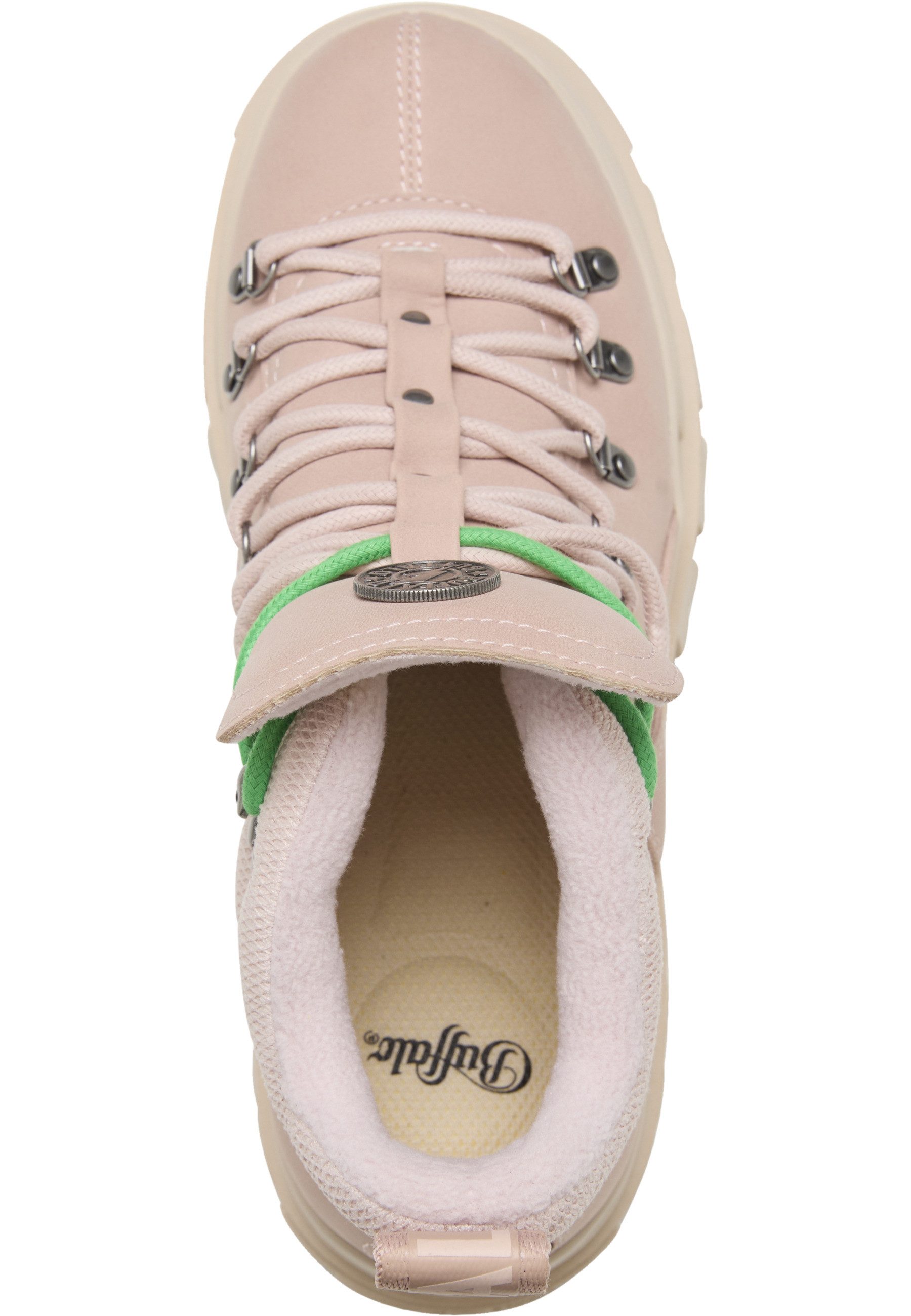 Buffalo Buffalo ASPHA LACE UP HIKE - VEGAN NUBUCK/MESH Stiefel