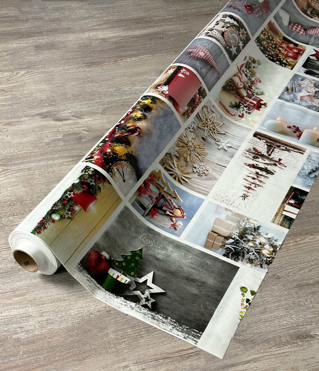 texpot Tischdecke Wachstuch Weihnachten Winter abwischbar Wachstuchtischdecke (1-tlg)
