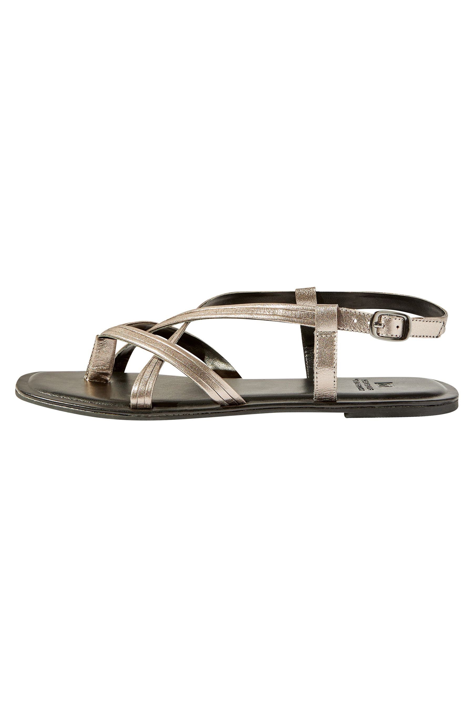 Next Forever Comfort® Zehenstegsandalen aus Leder Zehentrenner (1-tlg) Silver