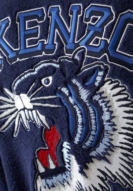 KENZO MAISON Bademantel Kvtiger Bademantel, 100% Baumwolle, mit Label-Applikationen