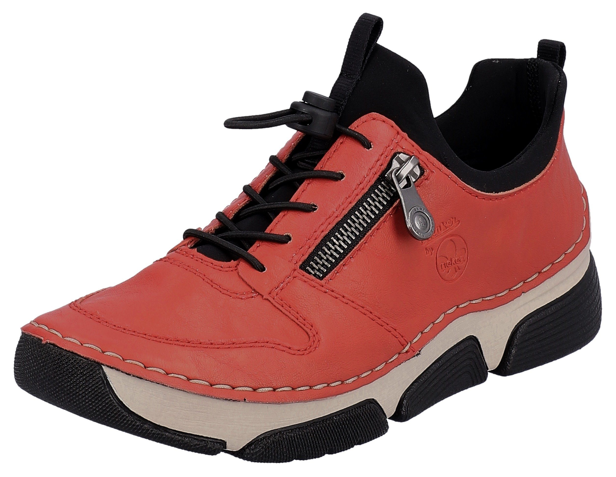 Rieker Slip-On Sneaker Schlupfschuh, Halbschuh, Freizeitsneaker, günstig online kaufen