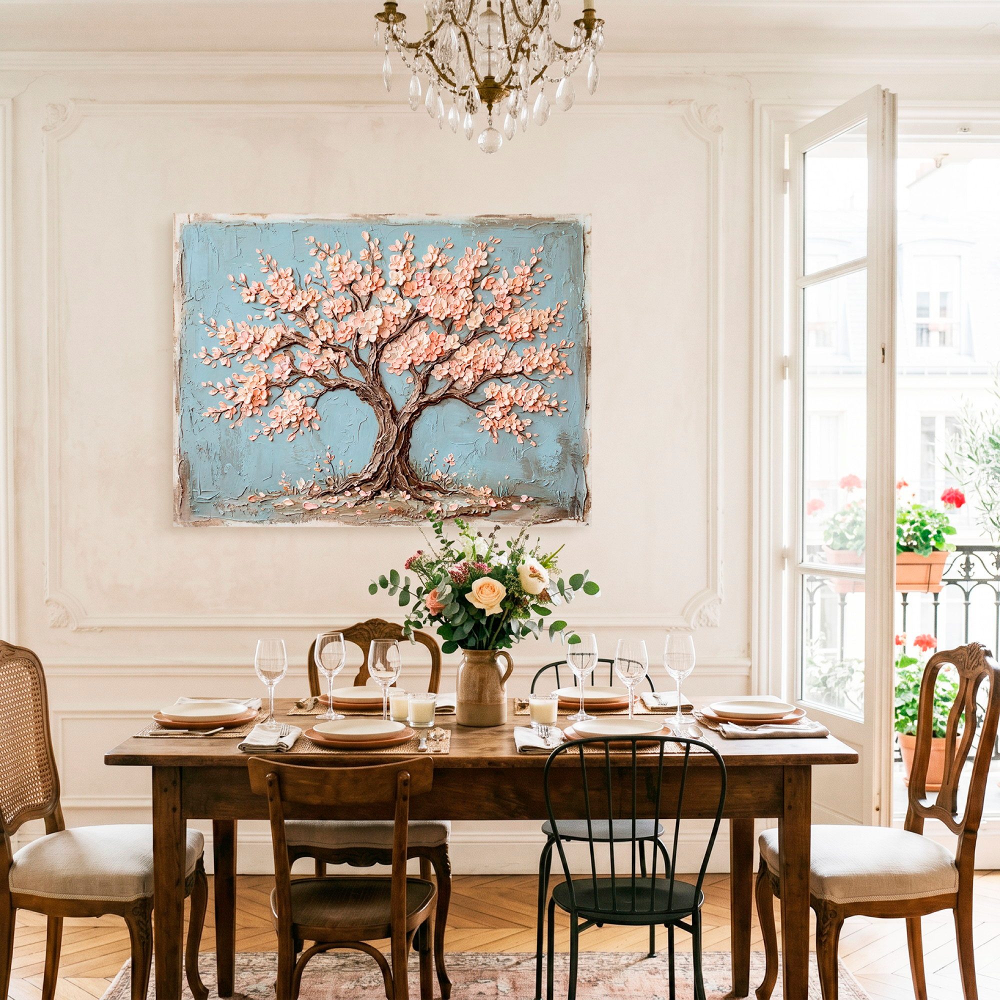 OTTO home Leinwandbild Baum in Blüte, Baumbilder (1 St), in verschied. Größen