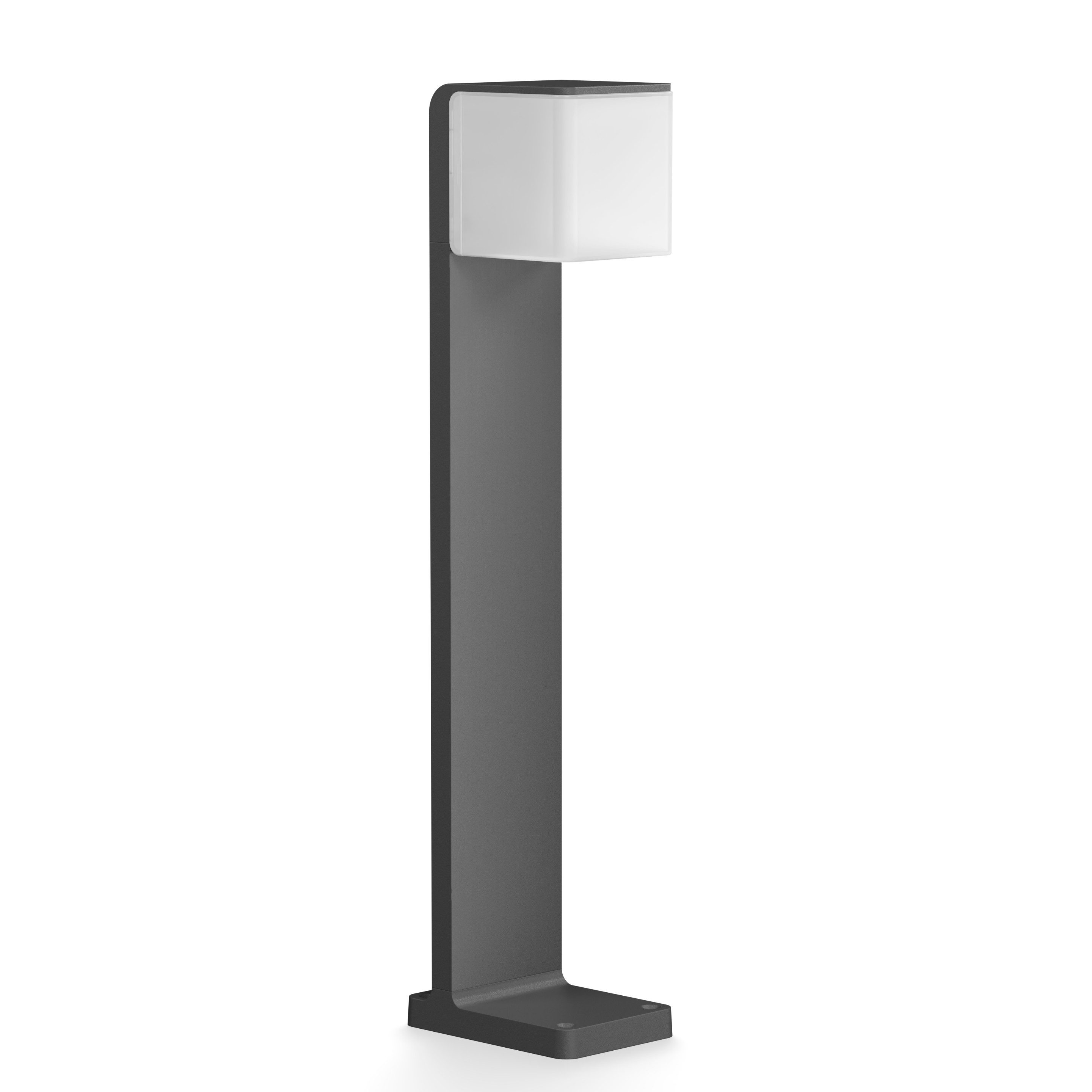steinel LED Pollerleuchte GL 80, LED fest integriert, Warmweiß, Bluetooth, per App einstellbar, 3000K