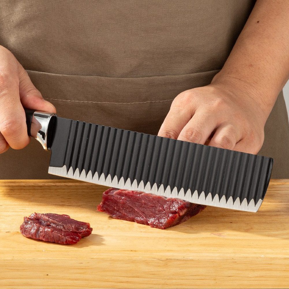 HT Messer-Set Messerset Küchenmesser Set 8-tlg mit Ergonomischen Griff, Scharfe Messer Set aus Hochwertigem Carbon Edelstahl mit Kochmesser