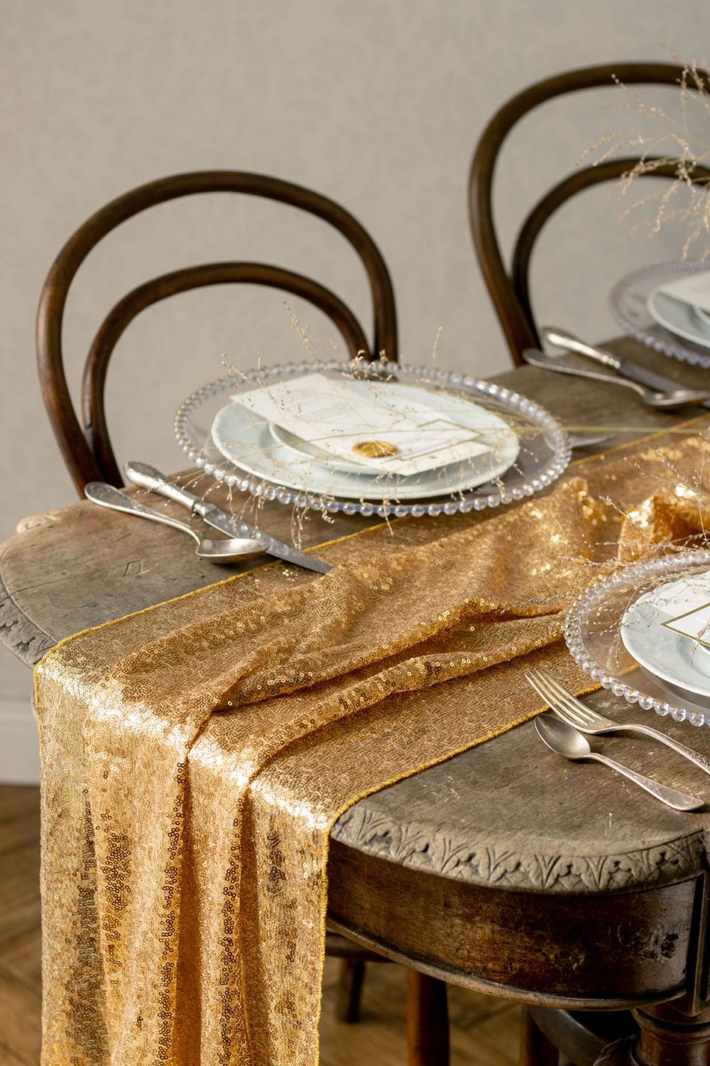 texpot Tischläufer mit Pailletten zuschneidbar (1-tlg) günstig online kaufen