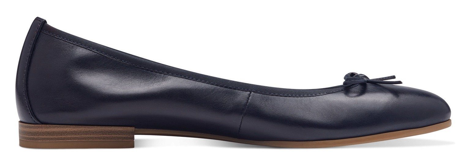 Tamaris Ballerina Flats, Slipper, Businessschuh mit dekorativer Schleife