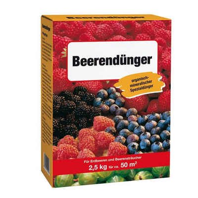 Beckmann IM GARTEN Obstdünger Beerendünger Früchtedünger Obstdünger 2,5 kg Karton