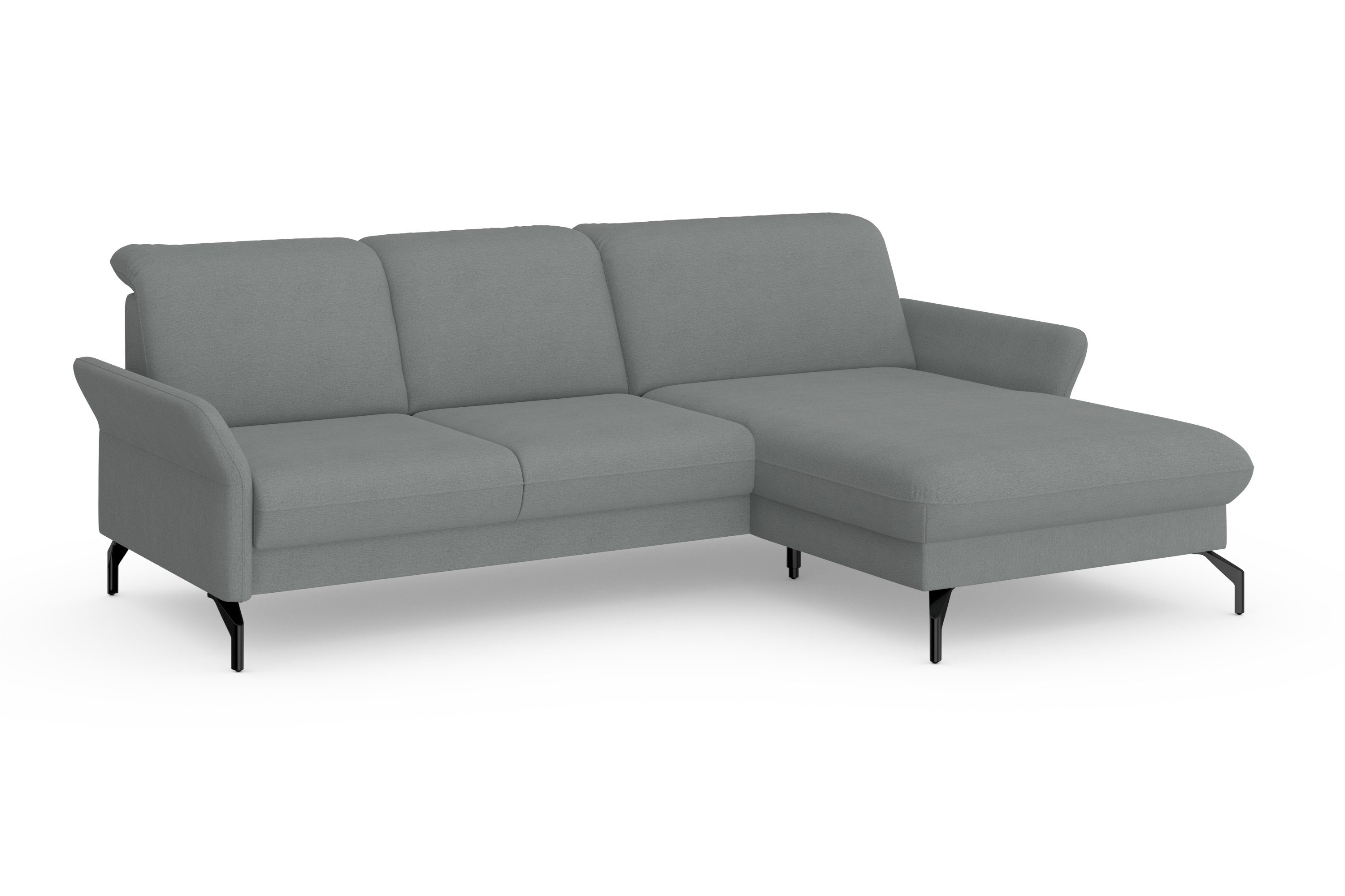 sit&more Ecksofa Fashion, wahlweise Vorziehsitz, Kopfteilverstellung mit und motorisch