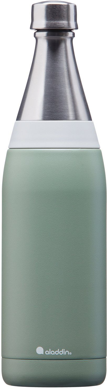 aladdin Isolierflasche Fresco Thermavac™ L, auslaufsicher, für kohlensäurehaltige Getränke, 0,6 Liter grün