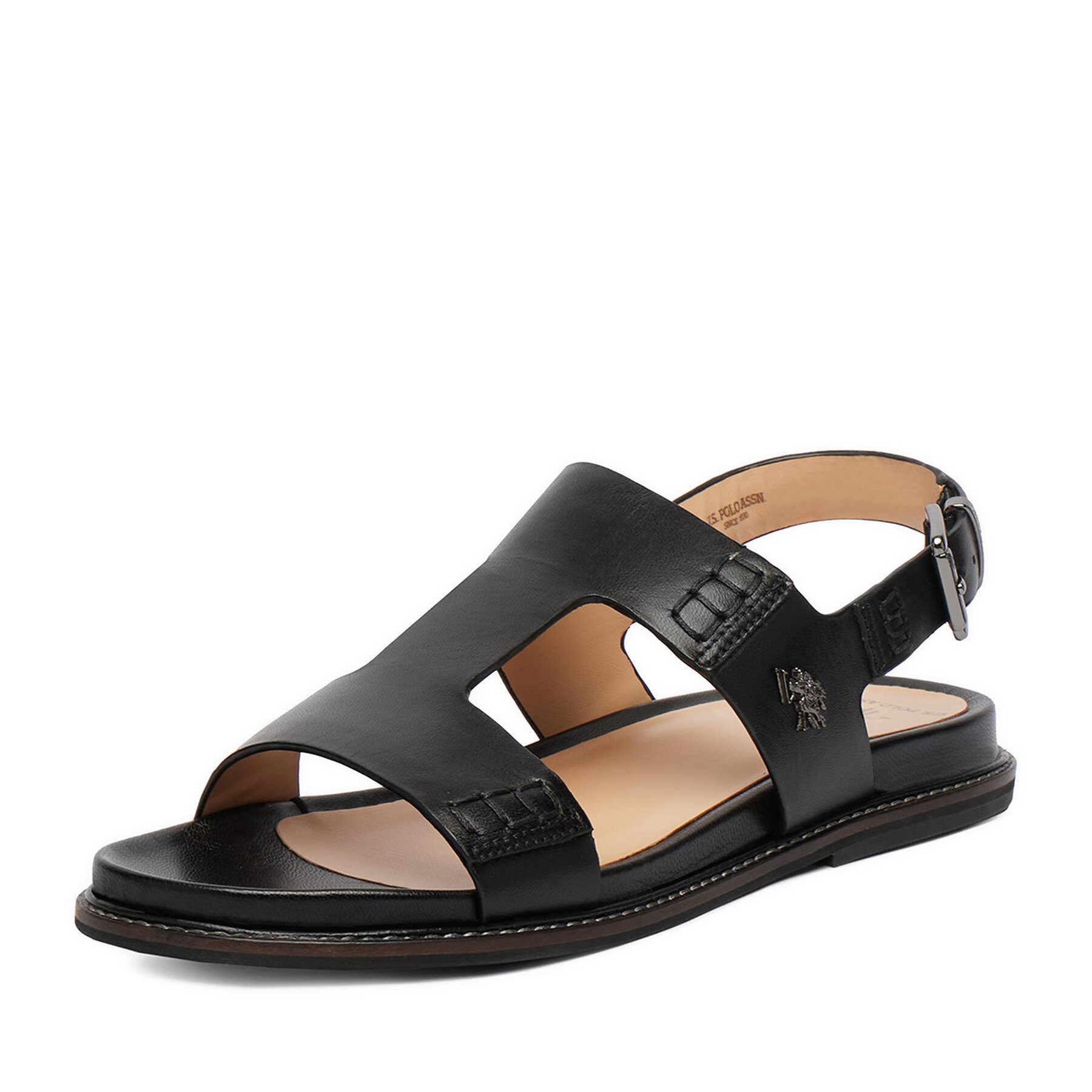 U.S. Polo Assn. US Polo Assn Damen-Sandalen Schwarz Sandale