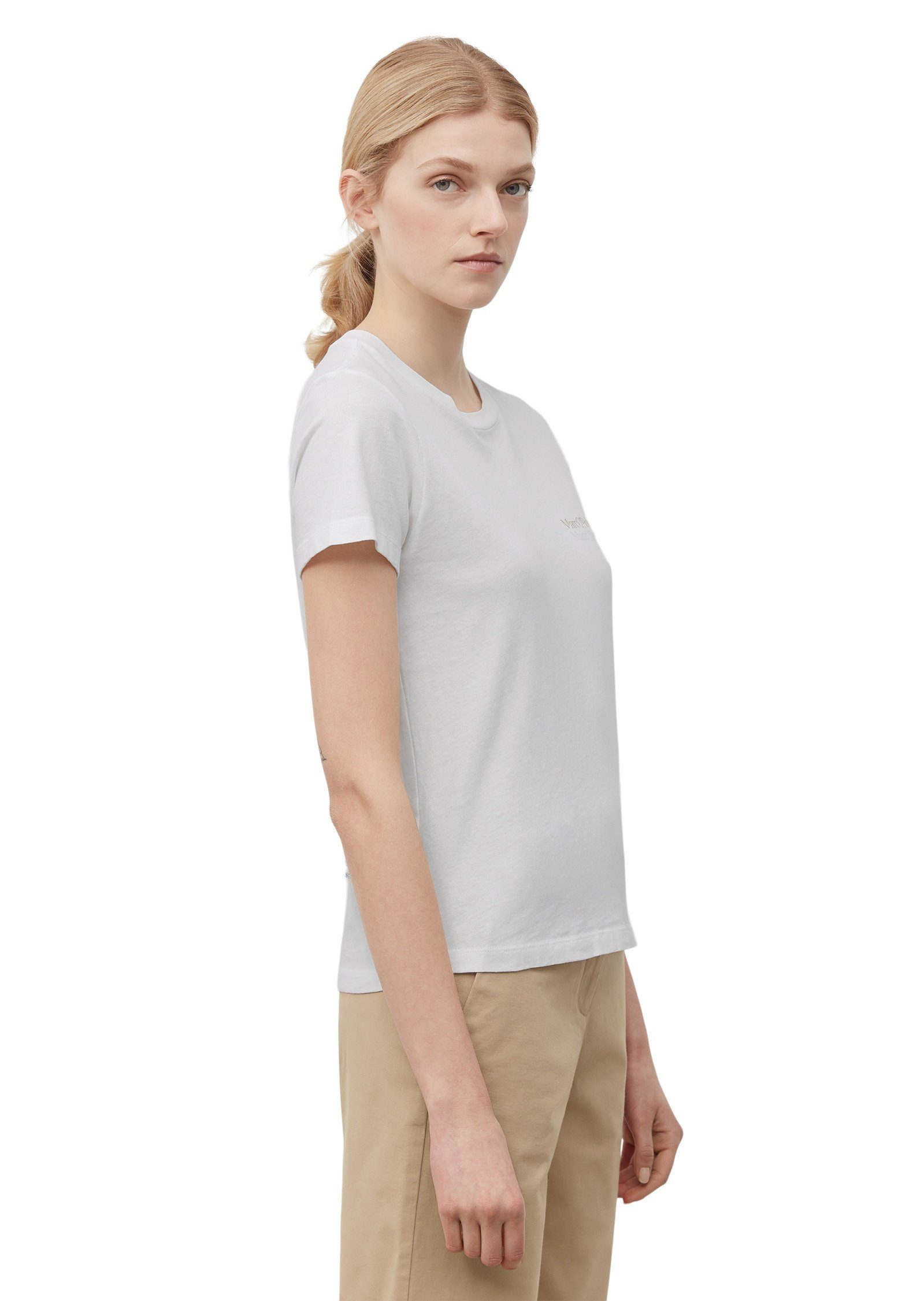 Marc (10) Bio-Baumwolle aus weiss O'Polo T-Shirt reiner