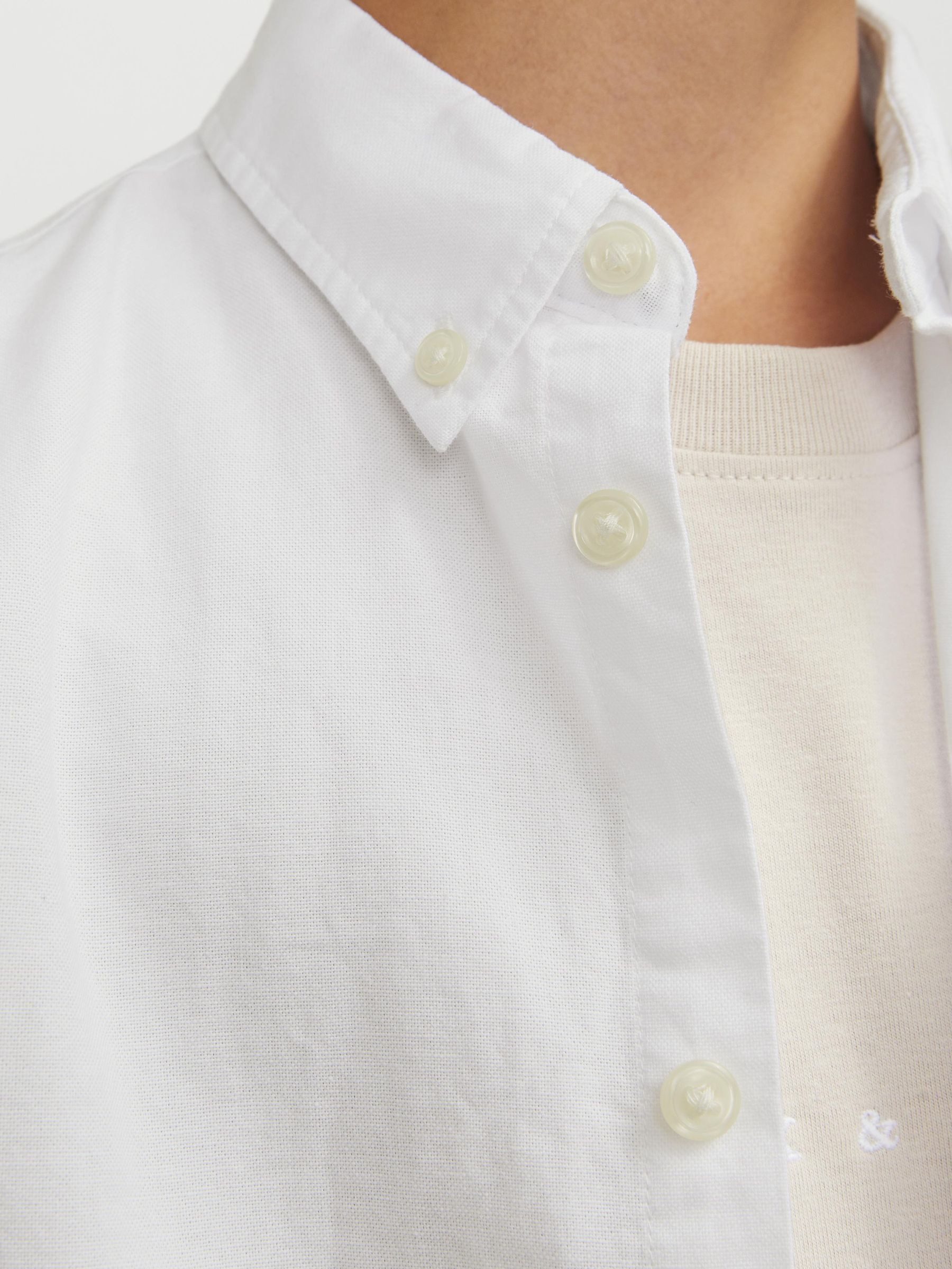 Jack & Jones Junior Langarmhemd JJEOXFORD SHIRT L/S NOOS JNR