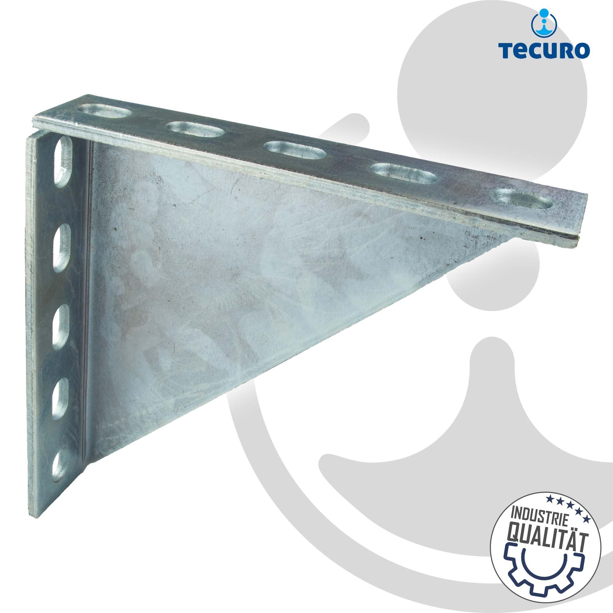 tecuro Schienensystem-Verbinder Winkelkonsole für Montageschiene Typ 38/40
