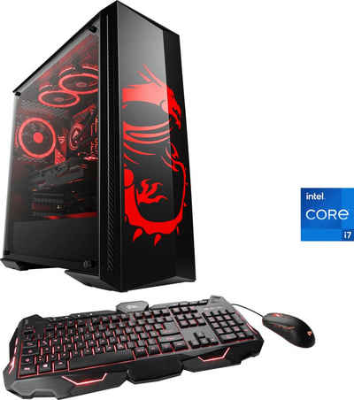 CSL Hydrox V27534 MSI Dragon Advanced Edition Gaming-PC (Intel® Core i7 12700KF, MSI GeForce RTX 3070, 16 GB RAM, 1000 GB SSD, Wasserkühlung)