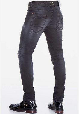 Cipo & Baxx Bequeme Jeans mit Destroyed-Effekten