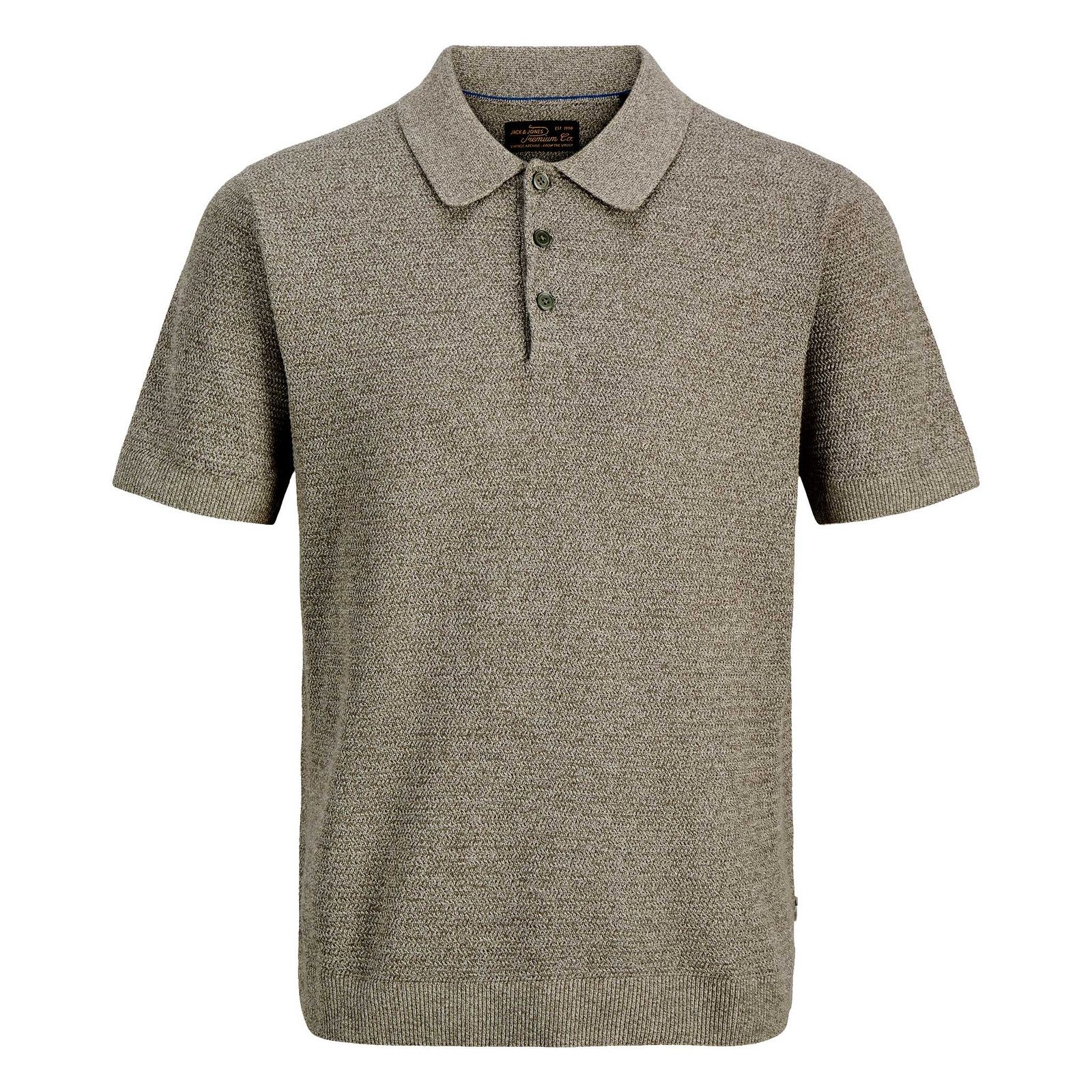 Jack & Jones Poloshirt Bluriley Knit Polo aus fein gestricktem Baumwoll-Material