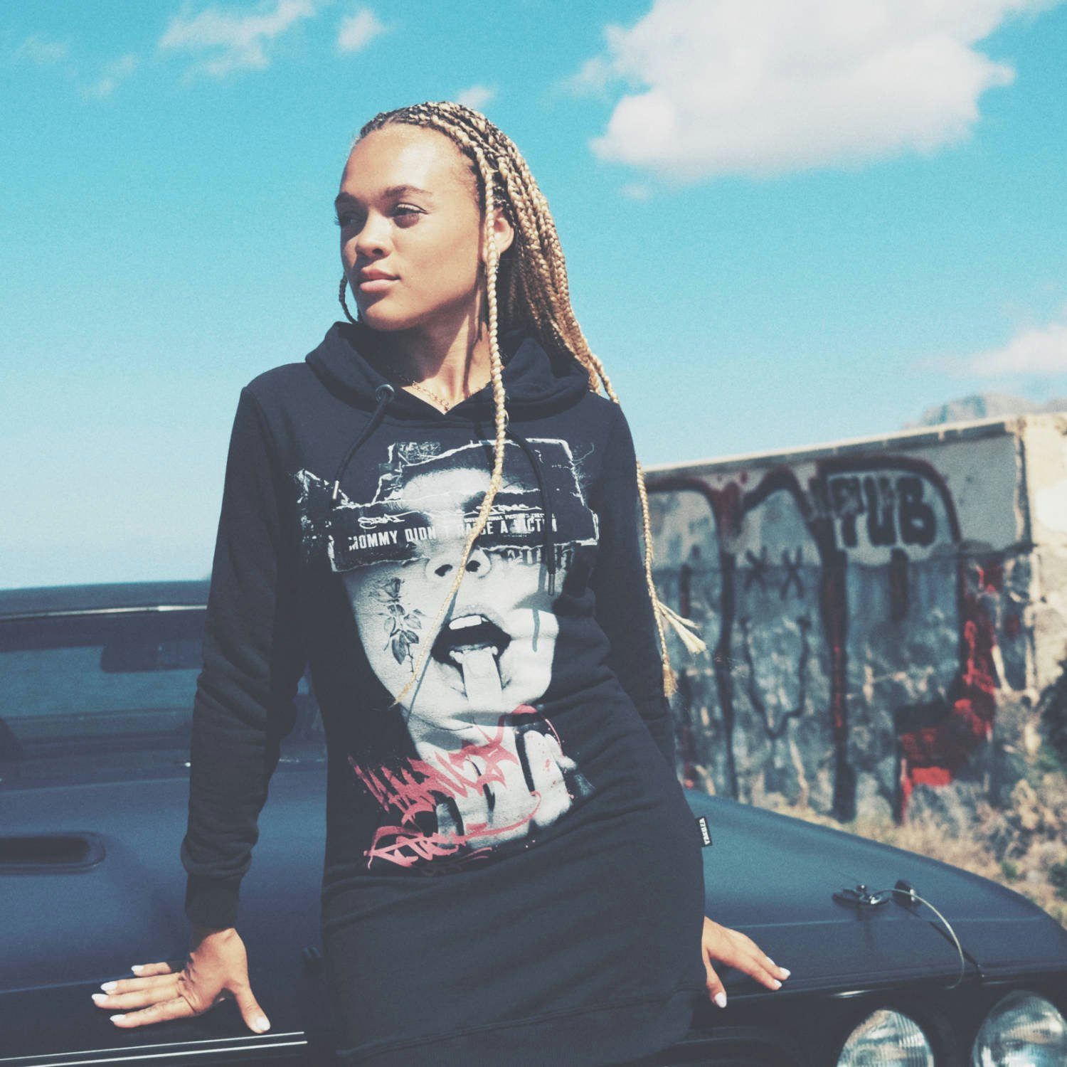 YAKUZA Sweatkleid No Victim günstig online kaufen