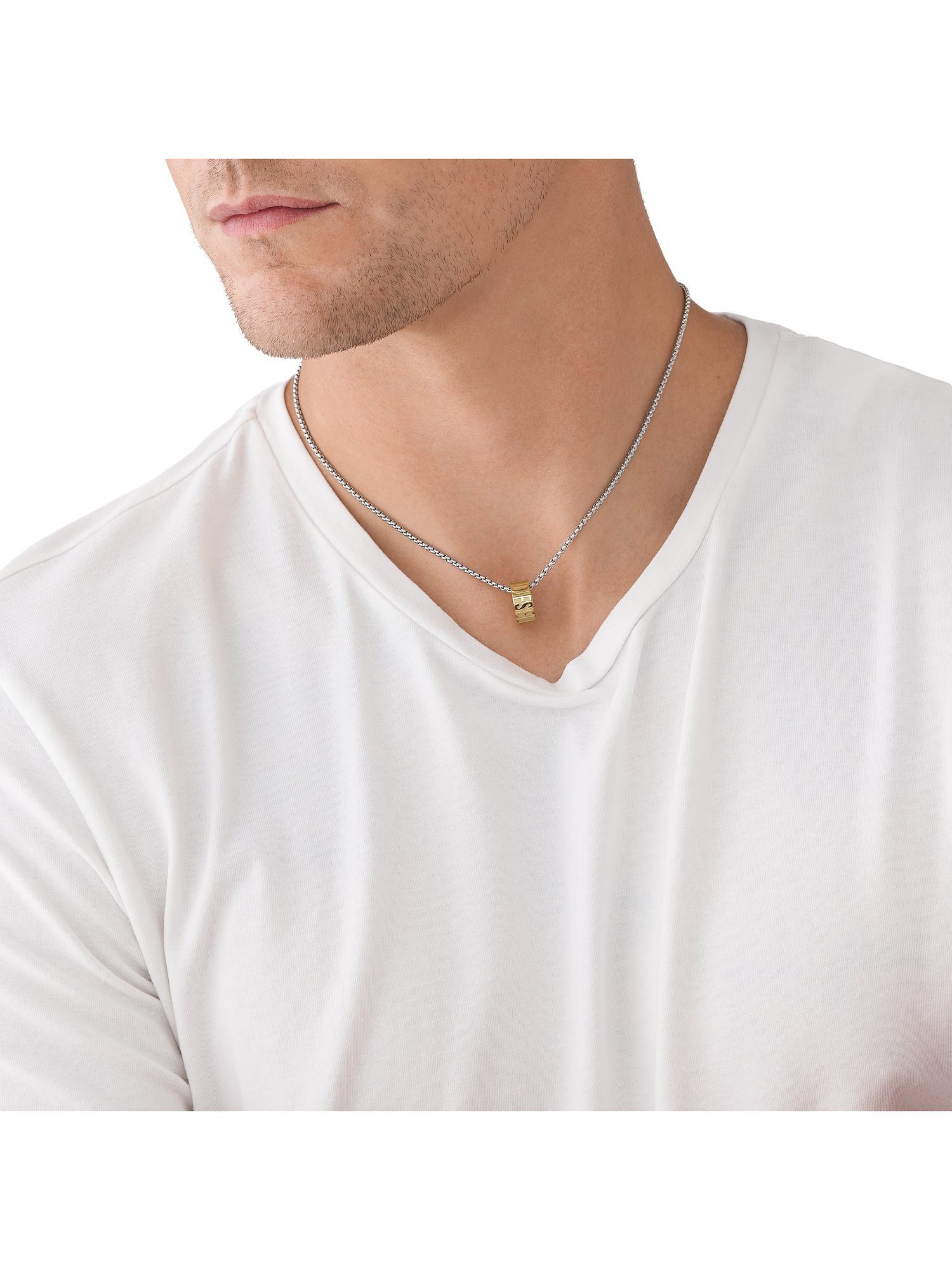 Diesel Edelstahlkette Diesel Herren-Kett... Diesel Edelstahlkette Diesel Herren-Kett...