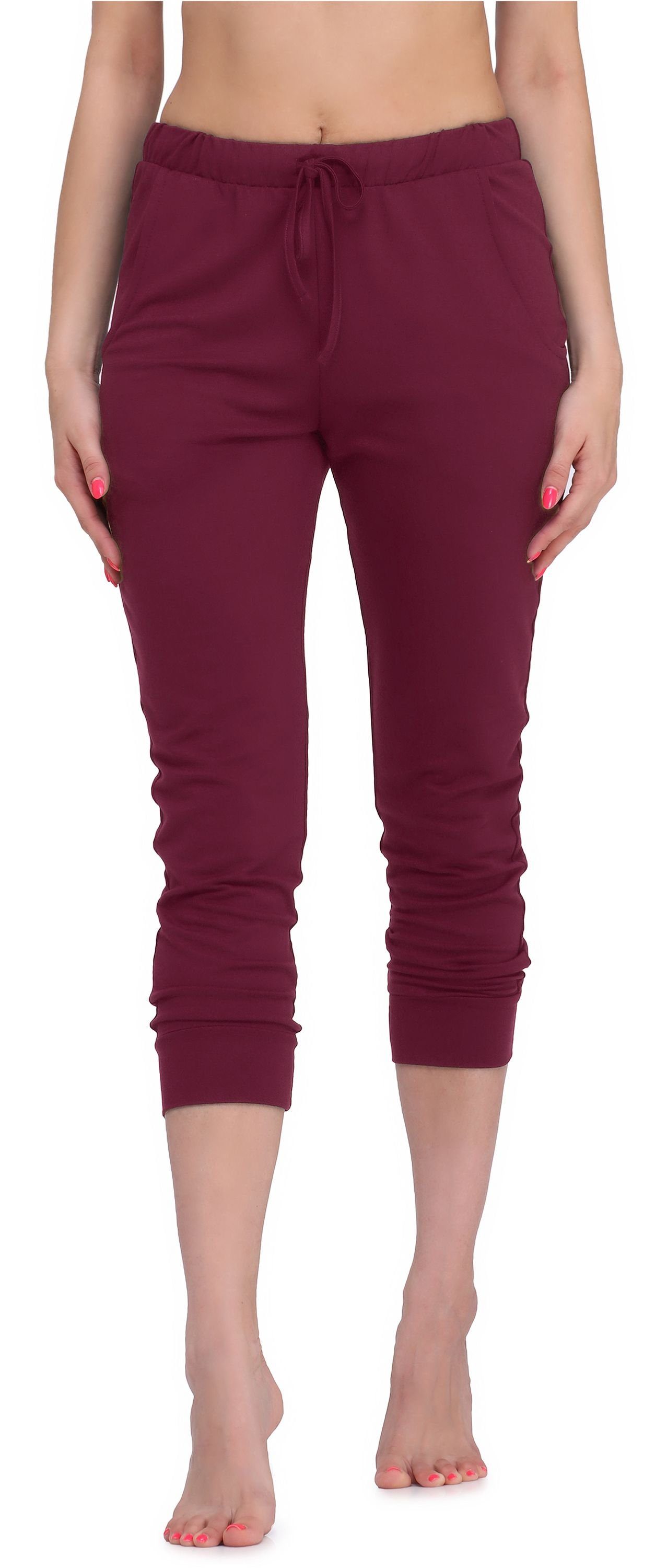 Jogginghose Damen 3/4 Hose MS10-278