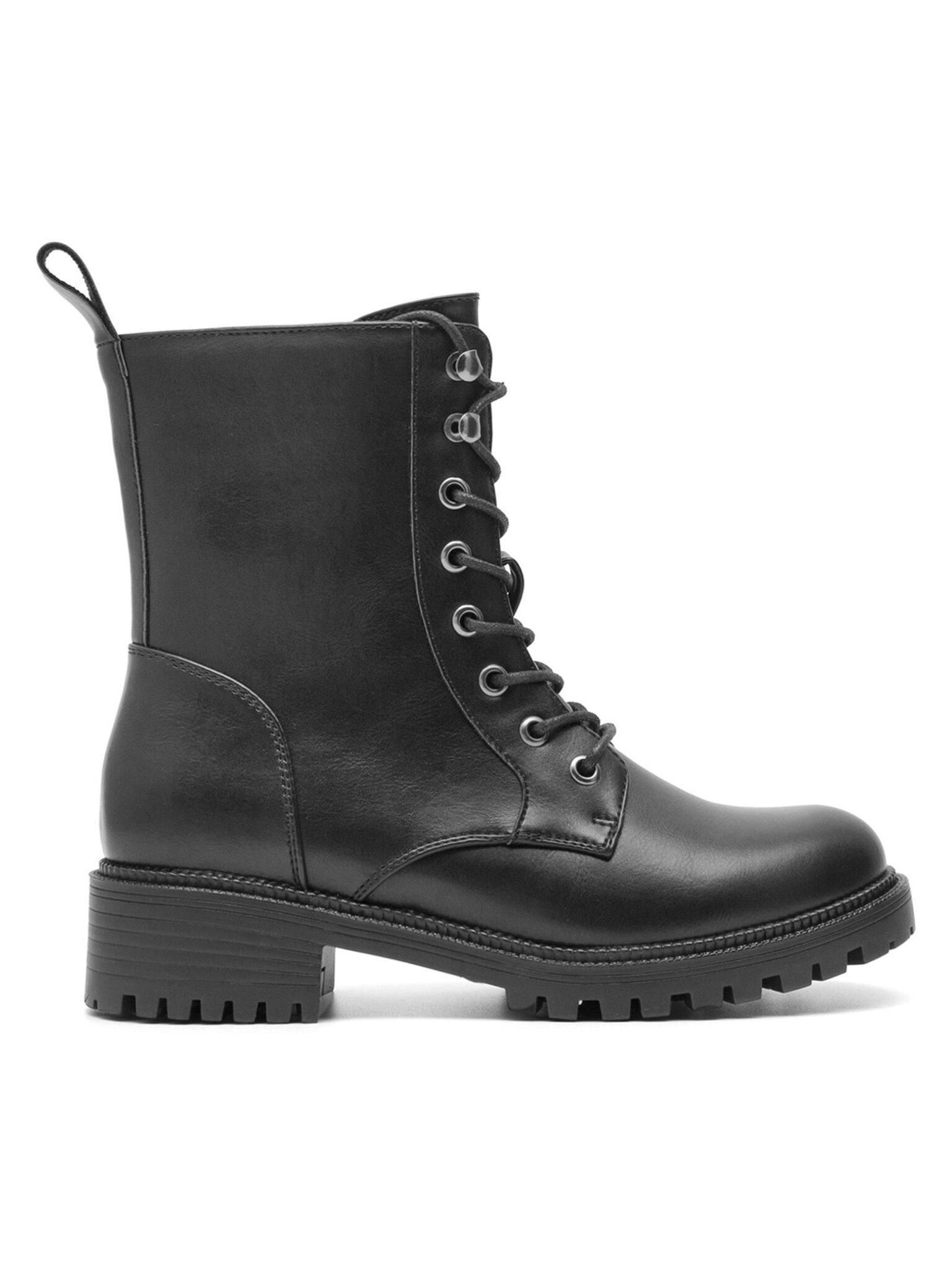 Jenny Fairy Schnürschuhe Damen WS5600-01 Schwarz Schnürboots