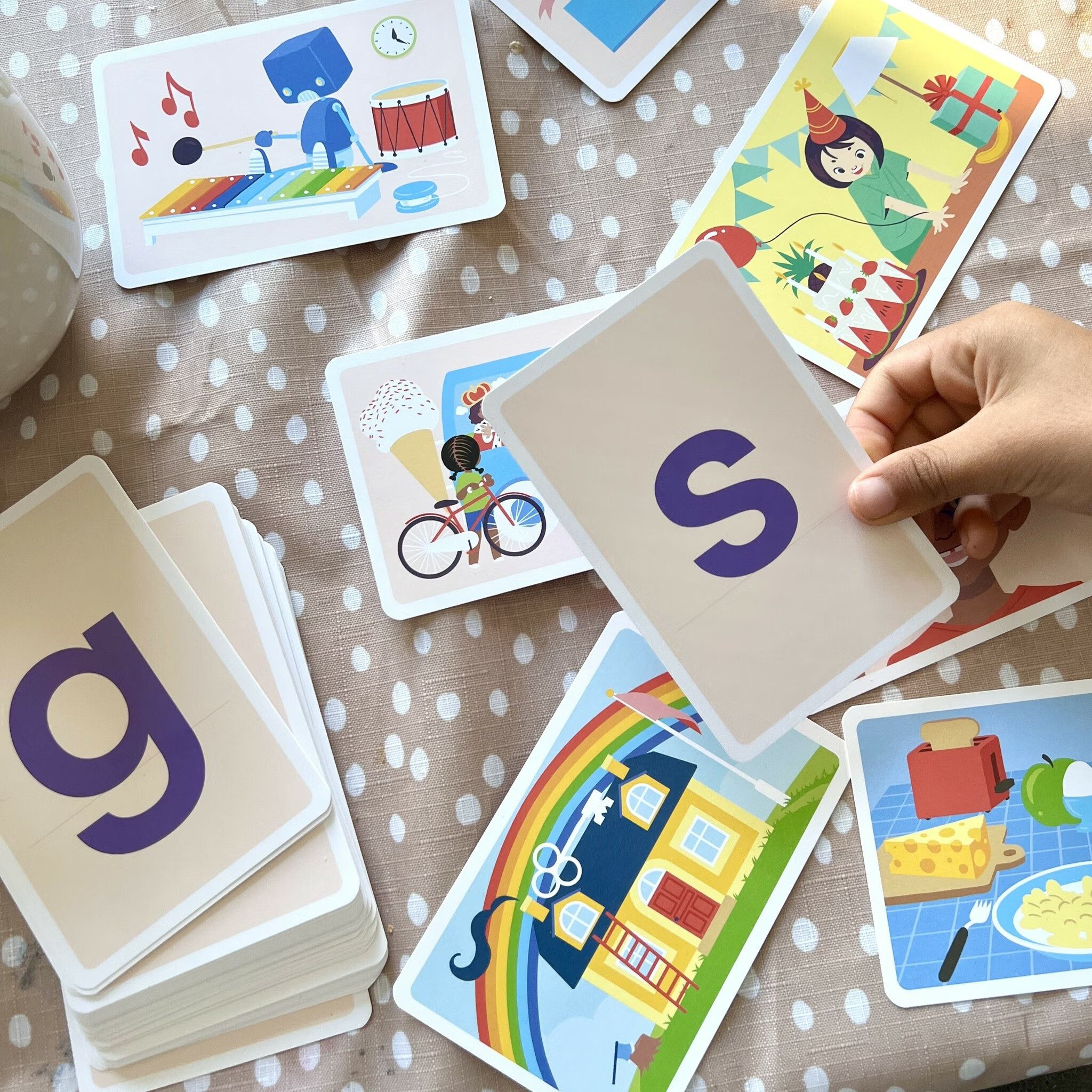 ELSA och SAM Spiel ABC-Lernspiel für Kinder – Buchstaben & Wörter spielerisch entdecken, ABC-Lernspiel, Kinderspiel, Vorschulkinderspiel, Memory, Made in Germany, CE-Zertifizierung
